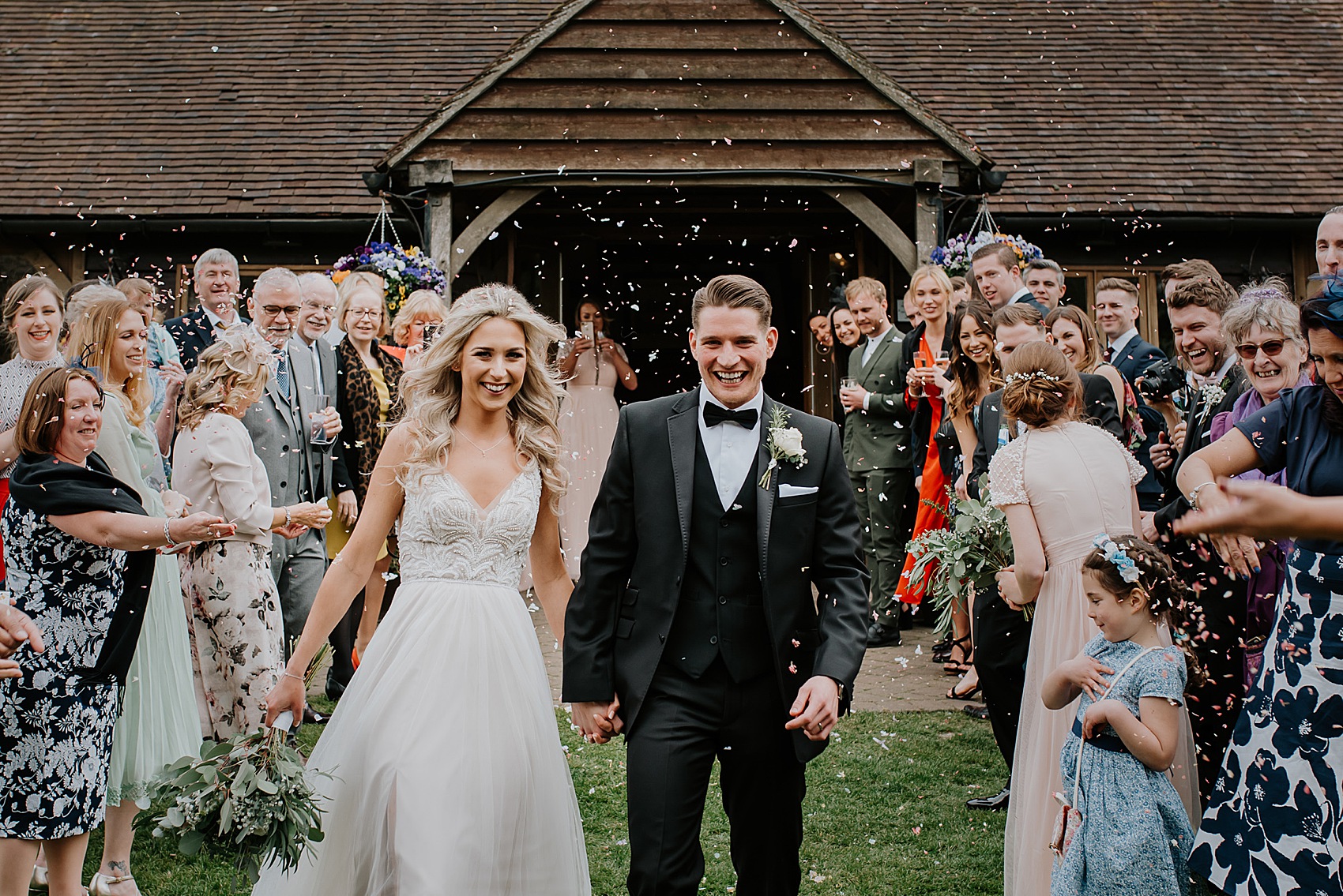 A Romantic Black Tie Wedding at Cooling Castle Barn in Kent with a Bride in a Maggie Sottero Dress 5 Cooling Castle Barn Wedding Kent 38 1