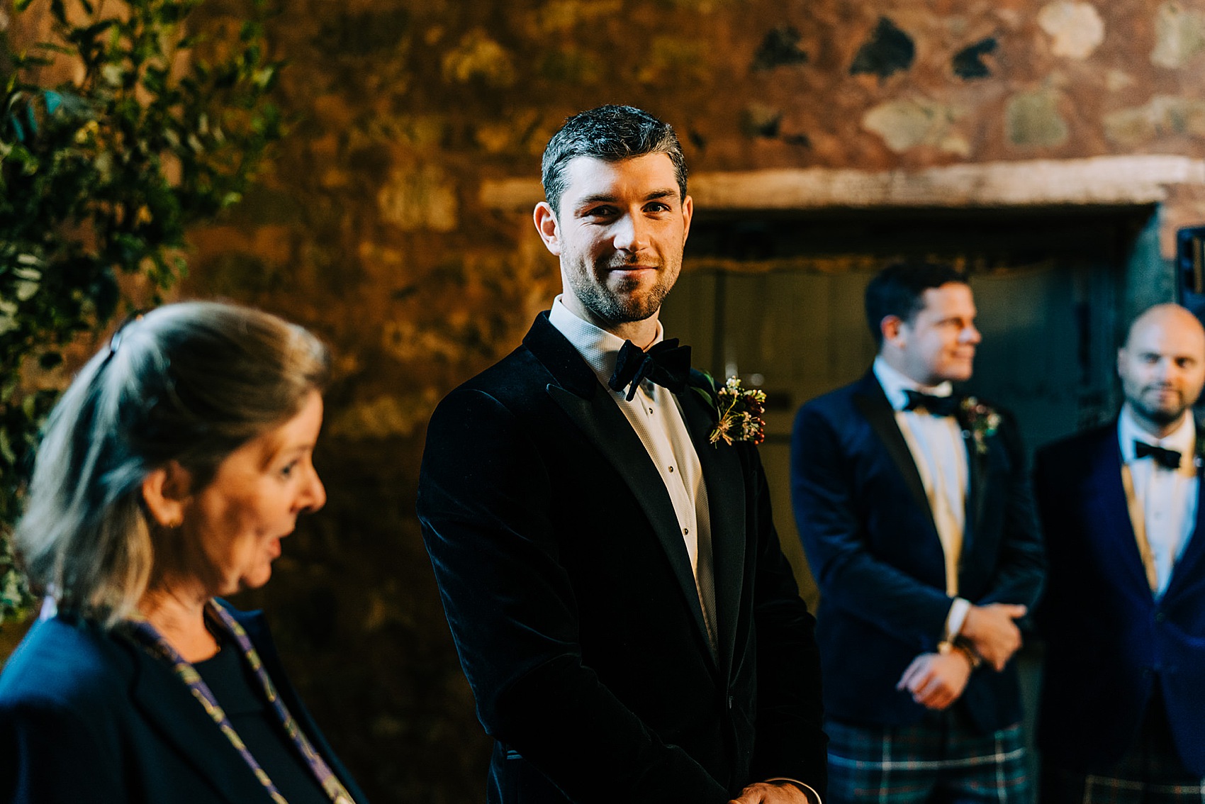 Cosy Autumn Candlelit Scottish Wedding 18