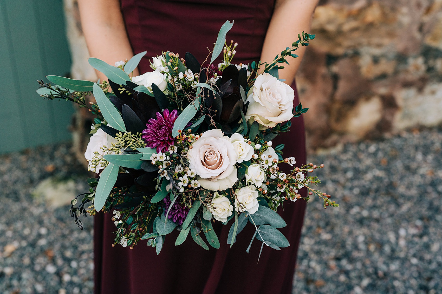 Cosy Autumn Candlelit Scottish Wedding 29