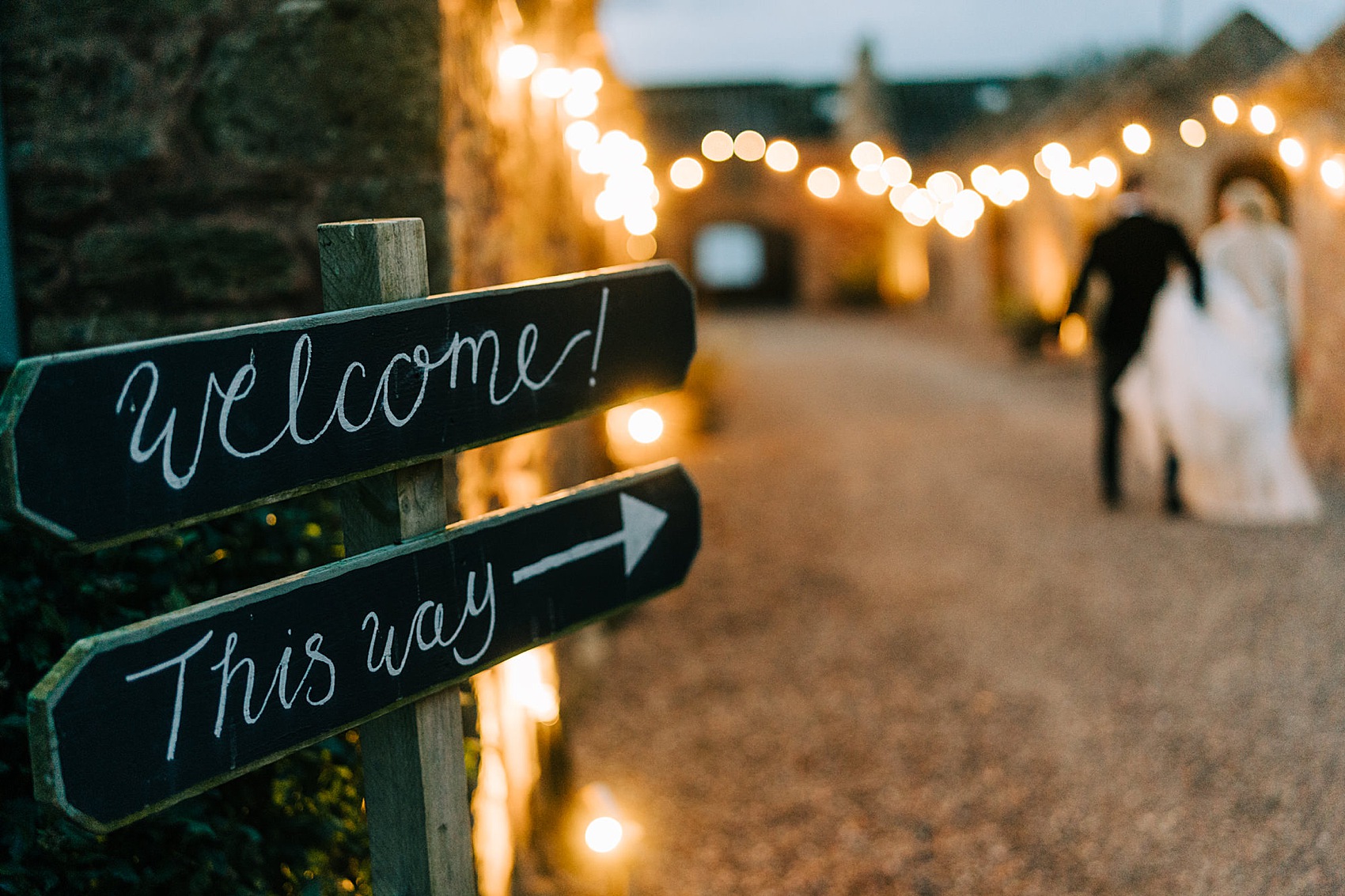 Cosy Autumn Candlelit Scottish Wedding 40