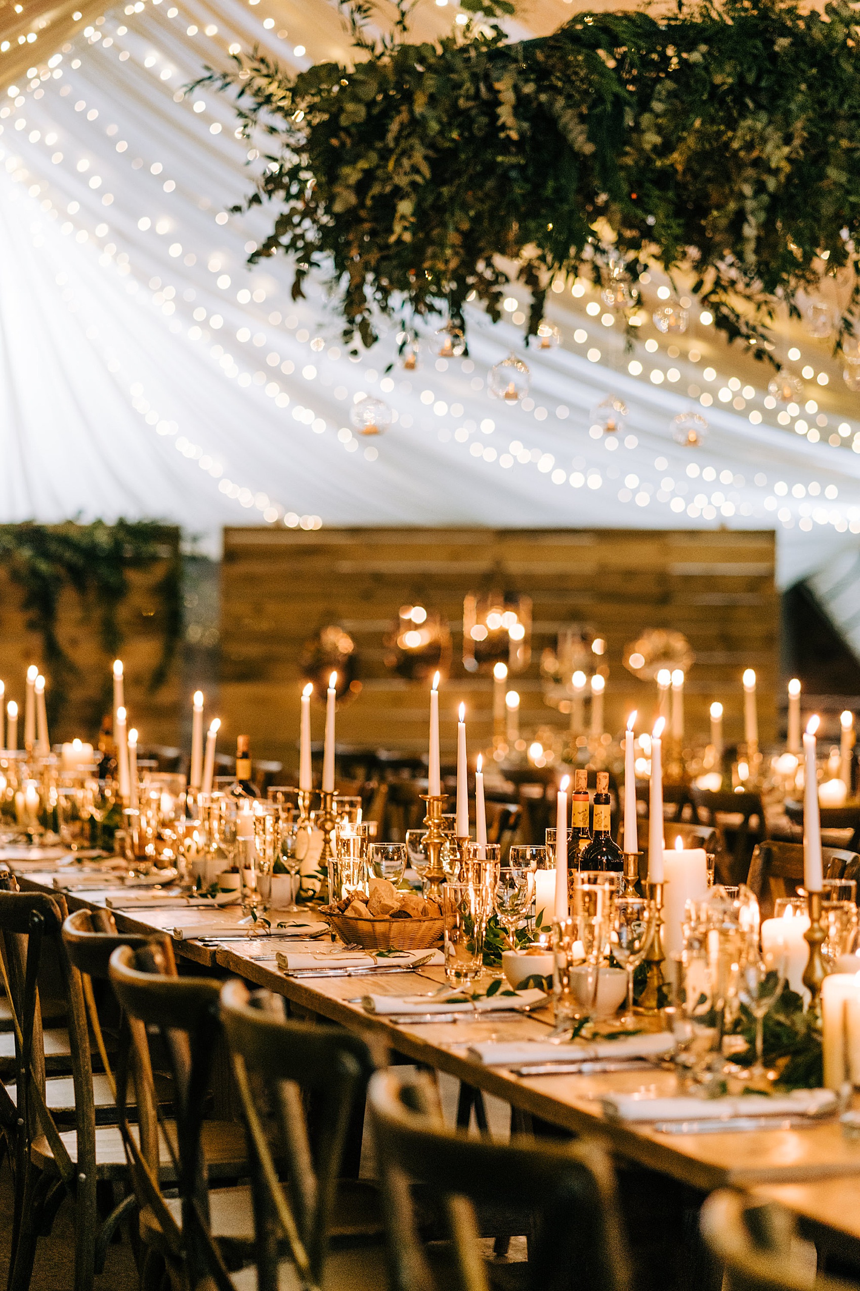 Cosy Autumn Candlelit Scottish Wedding 43