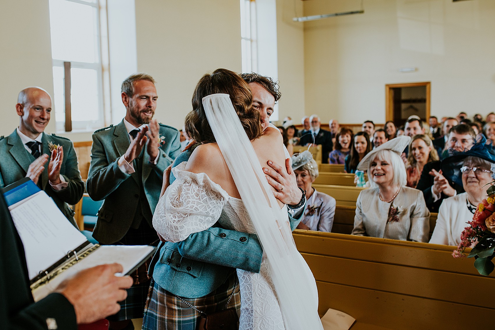 Karen Willis Holmes bride Outer Hebrides wedding 18