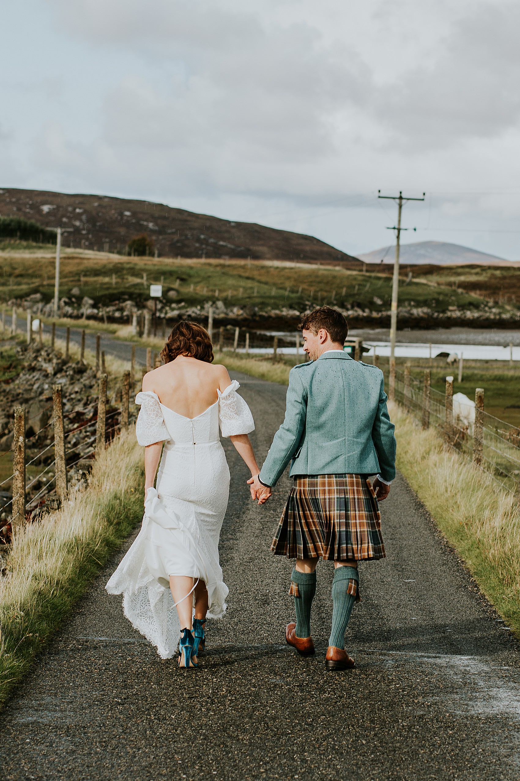 Karen Willis Holmes bride Outer Hebrides wedding 21