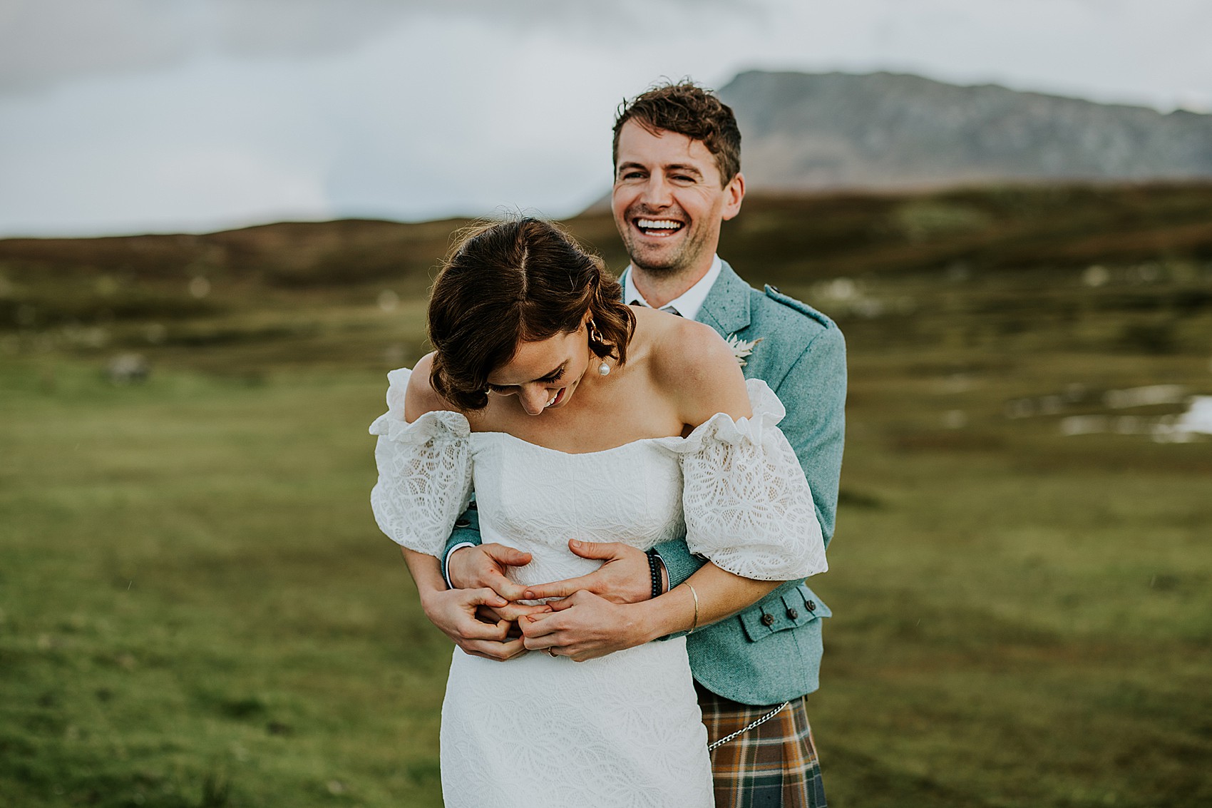 Karen Willis Holmes bride Outer Hebrides wedding 24