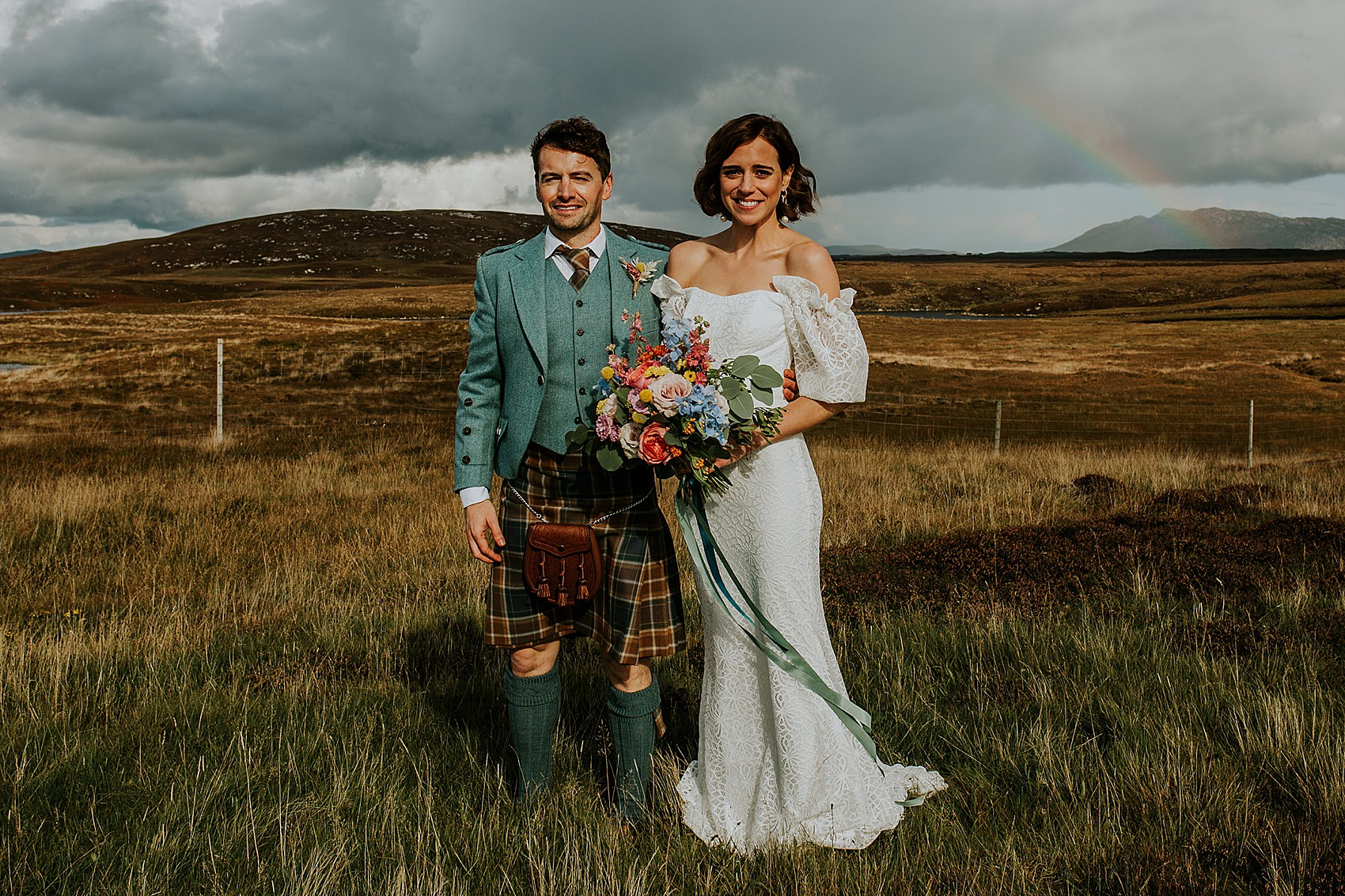 Karen Willis Holmes bride Outer Hebrides wedding 26