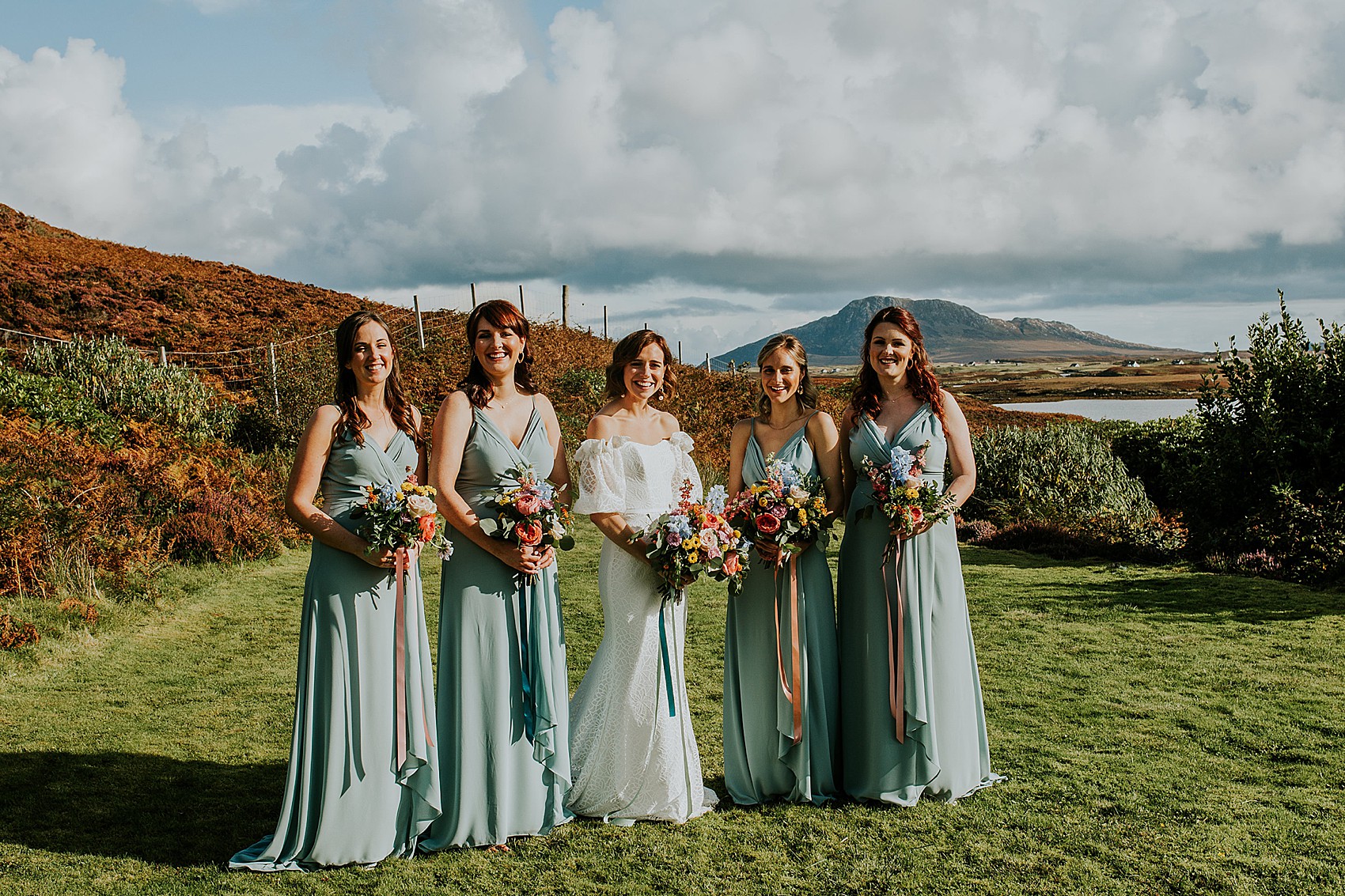 Karen Willis Holmes bride Outer Hebrides wedding 32