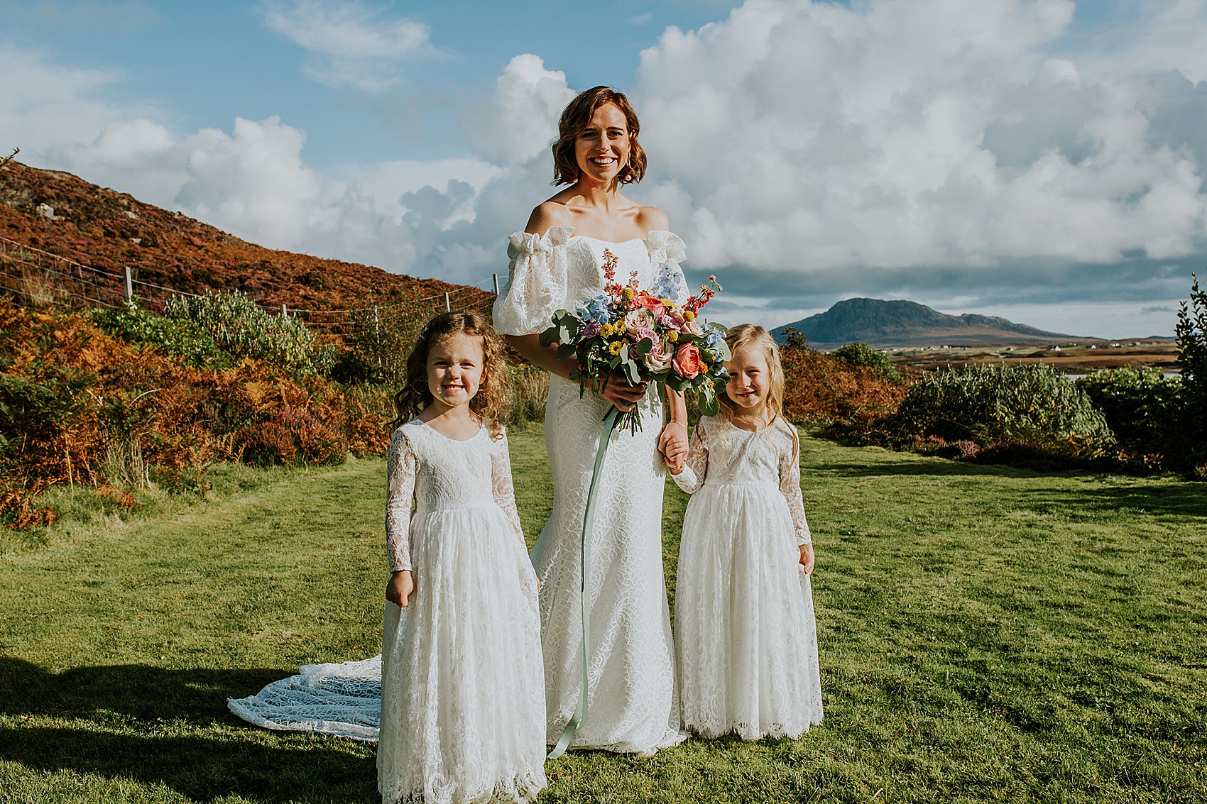 Karen Willis Holmes bride Outer Hebrides wedding 33