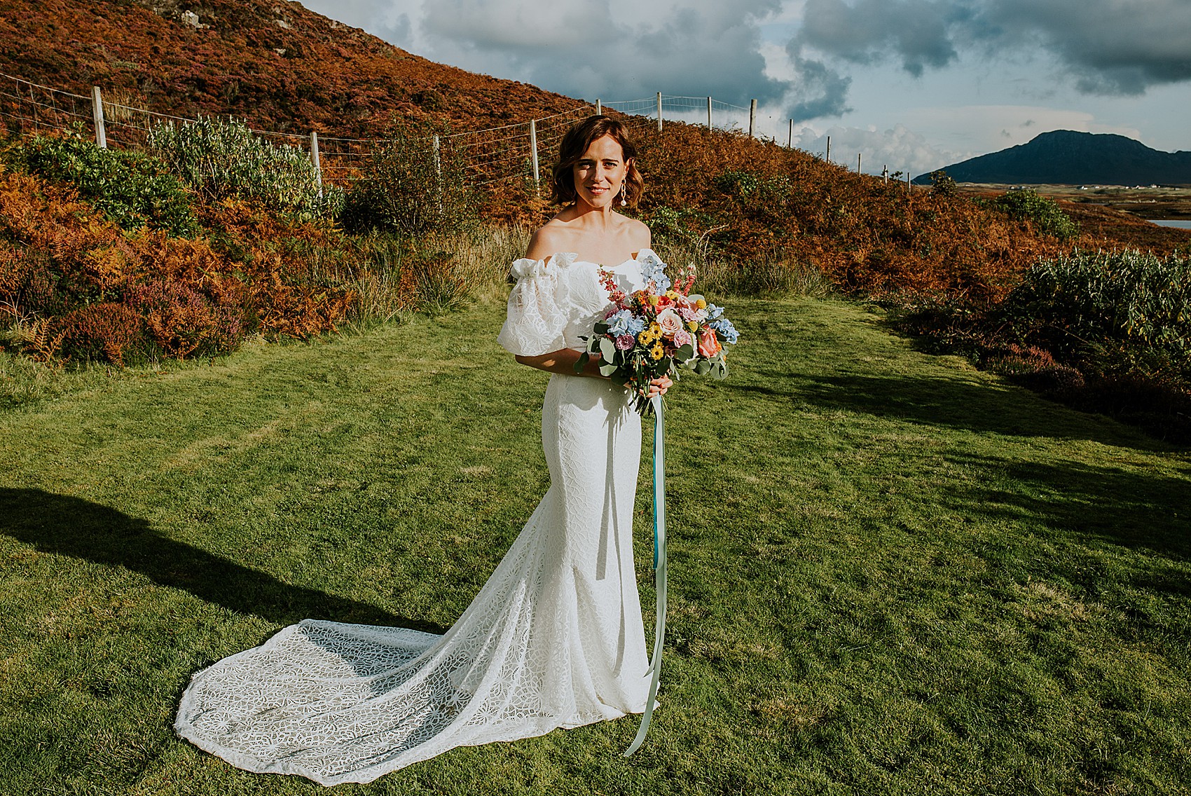 Karen Willis Holmes bride Outer Hebrides wedding 35