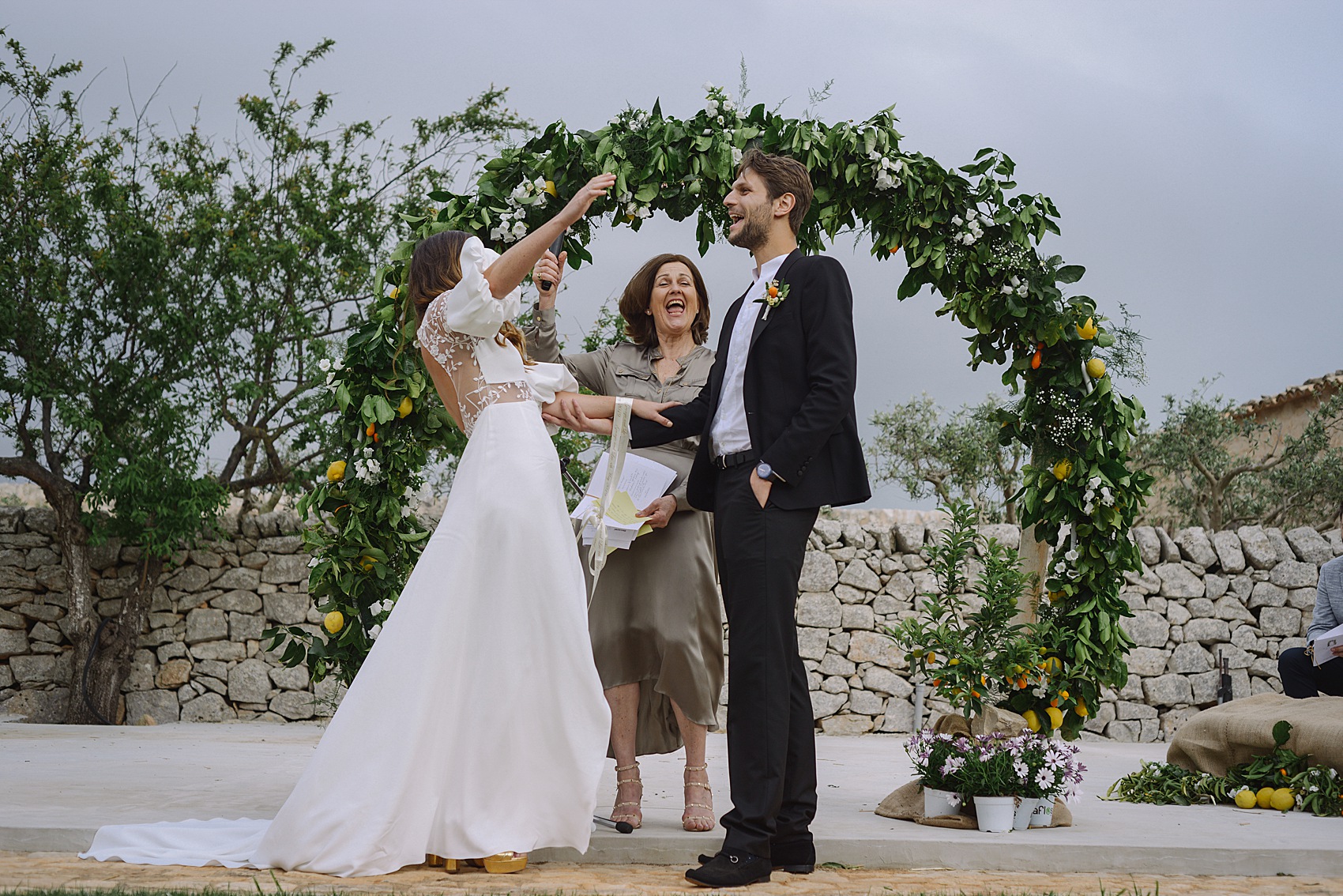 Rime Arodaky bride Sicily wedding 22
