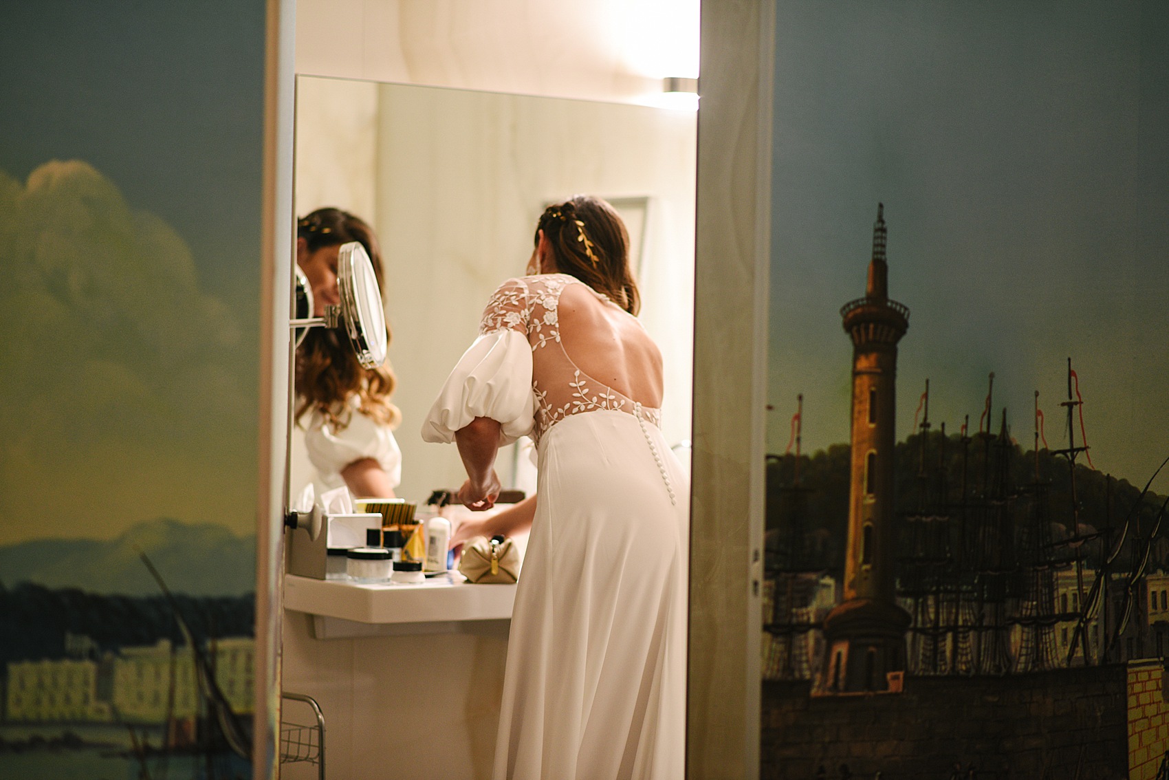 Rime Arodaky bride Sicily wedding 9