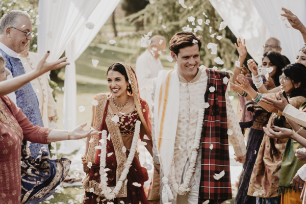 An Elegant Indian-American Wedding in Tuscany With a Multi Cultural Inspired Vidhi Ceremony, Mehendi Party + Hindu Ceremony