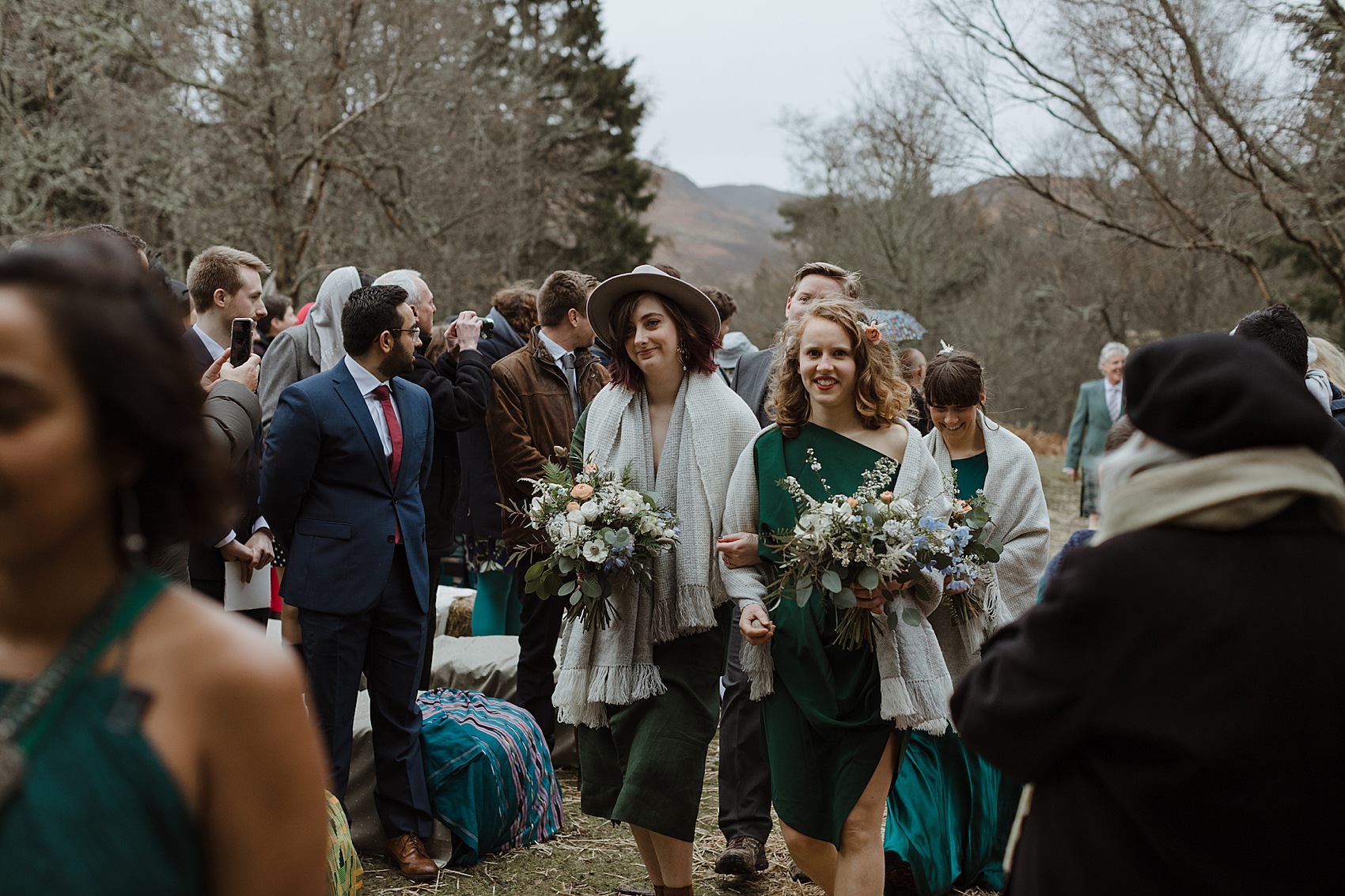 11 Nature inspired Scottish outdoor wedding