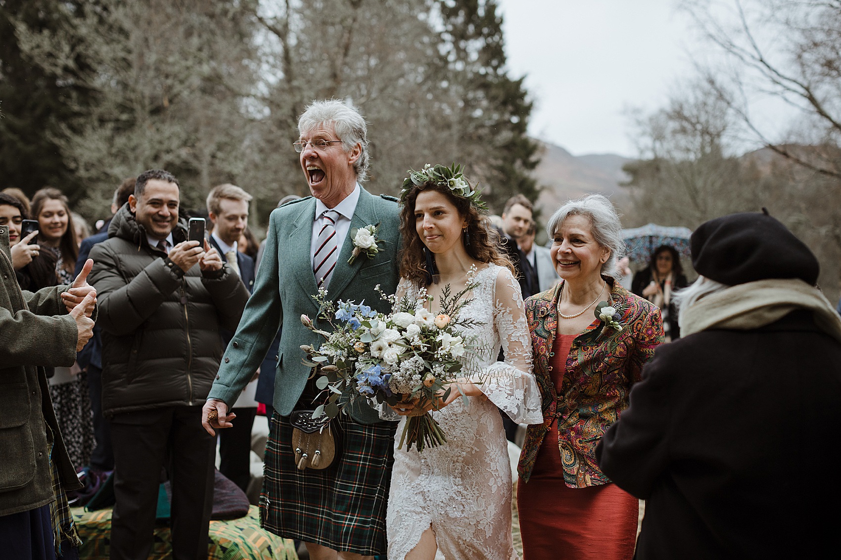 12 Nature inspired Scottish outdoor wedding