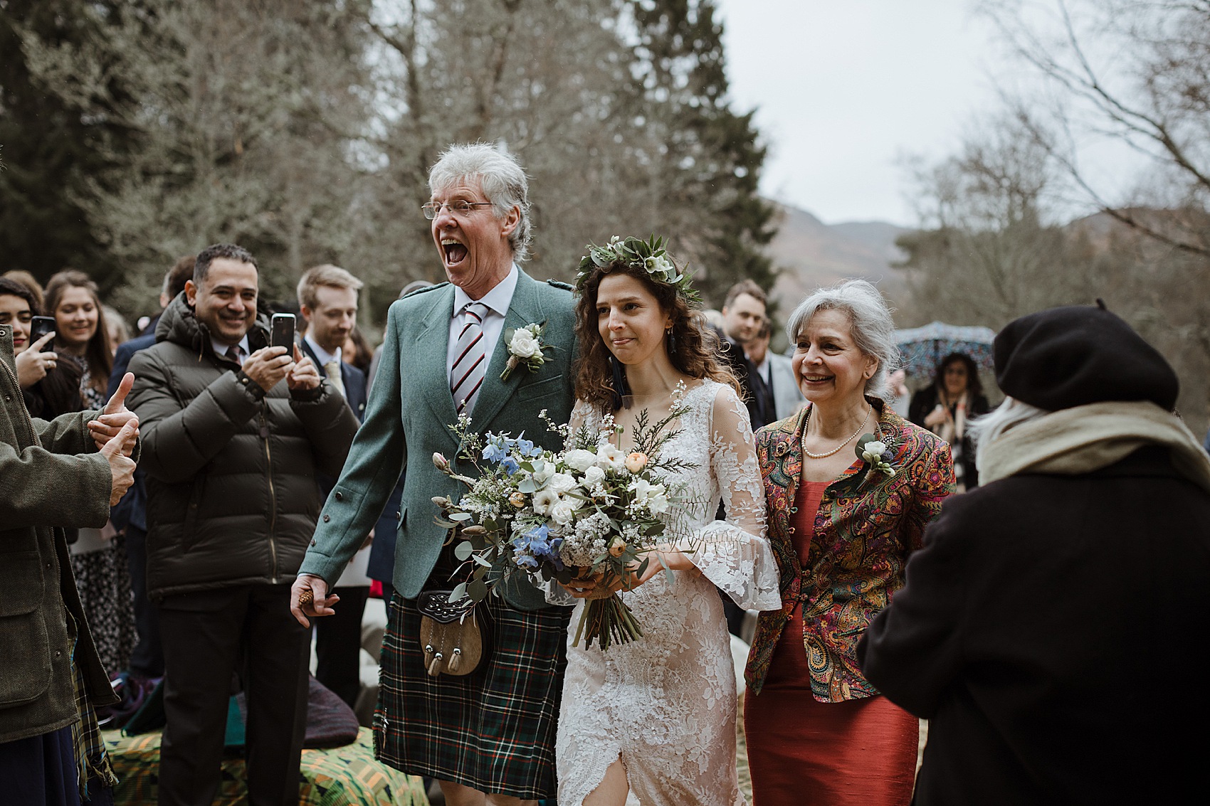 12 Nature inspired Scottish outdoor wedding