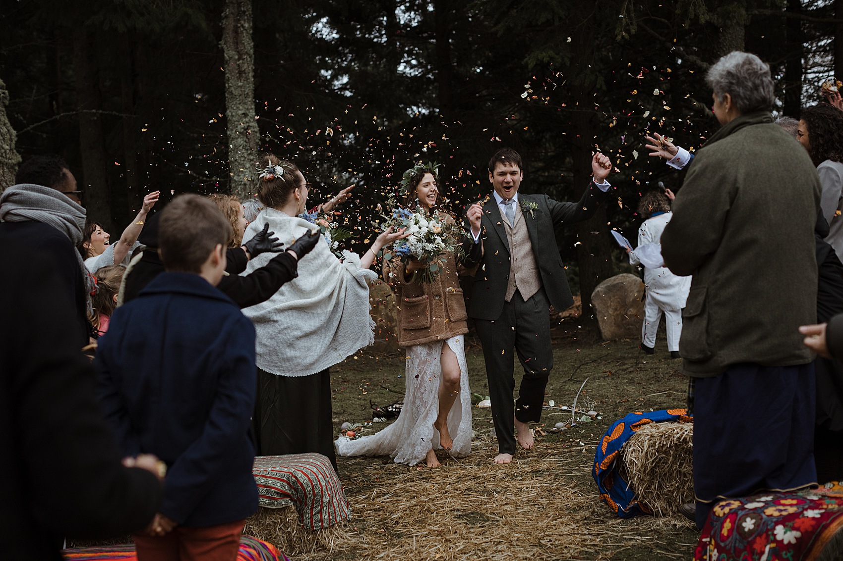 26 Nature inspired Scottish outdoor wedding