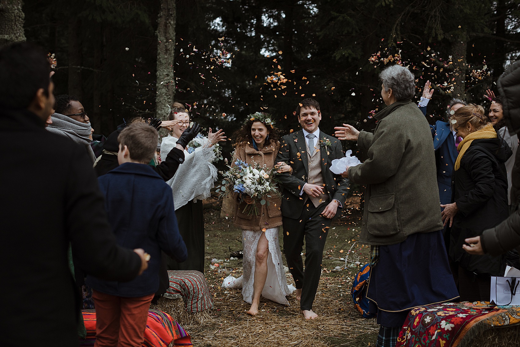 27 Nature inspired Scottish outdoor wedding