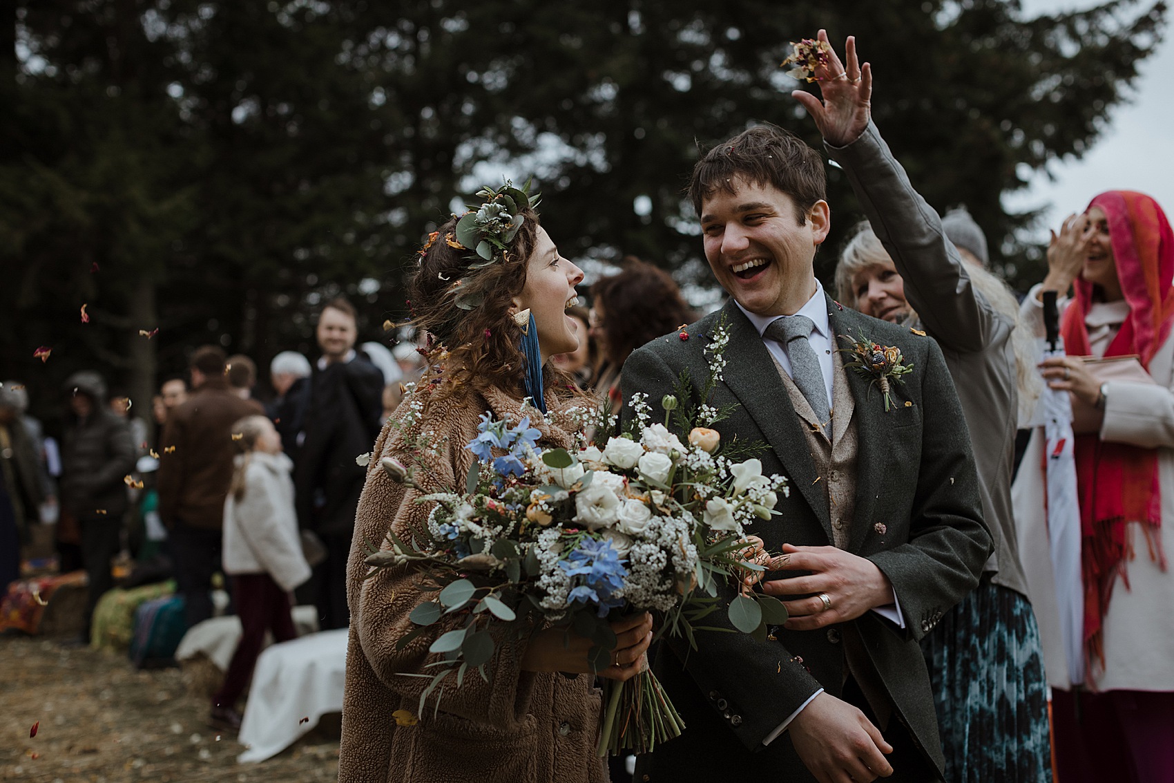 28 Nature inspired Scottish outdoor wedding