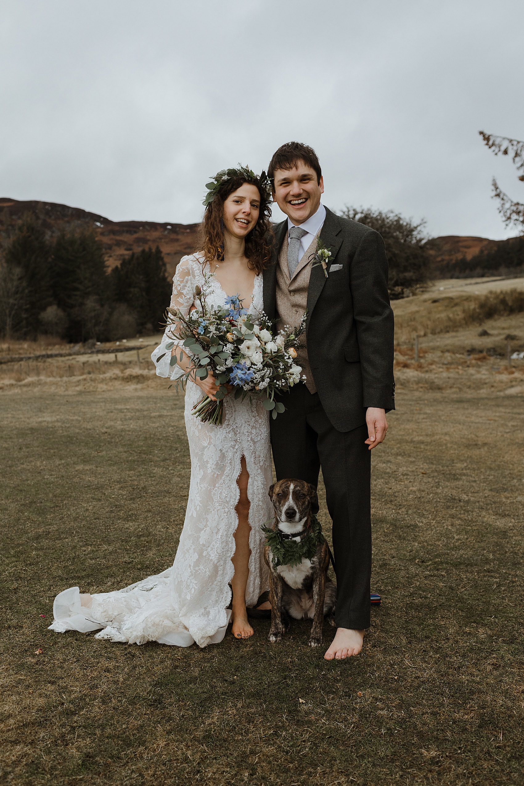 38 Nature inspired Scottish outdoor wedding
