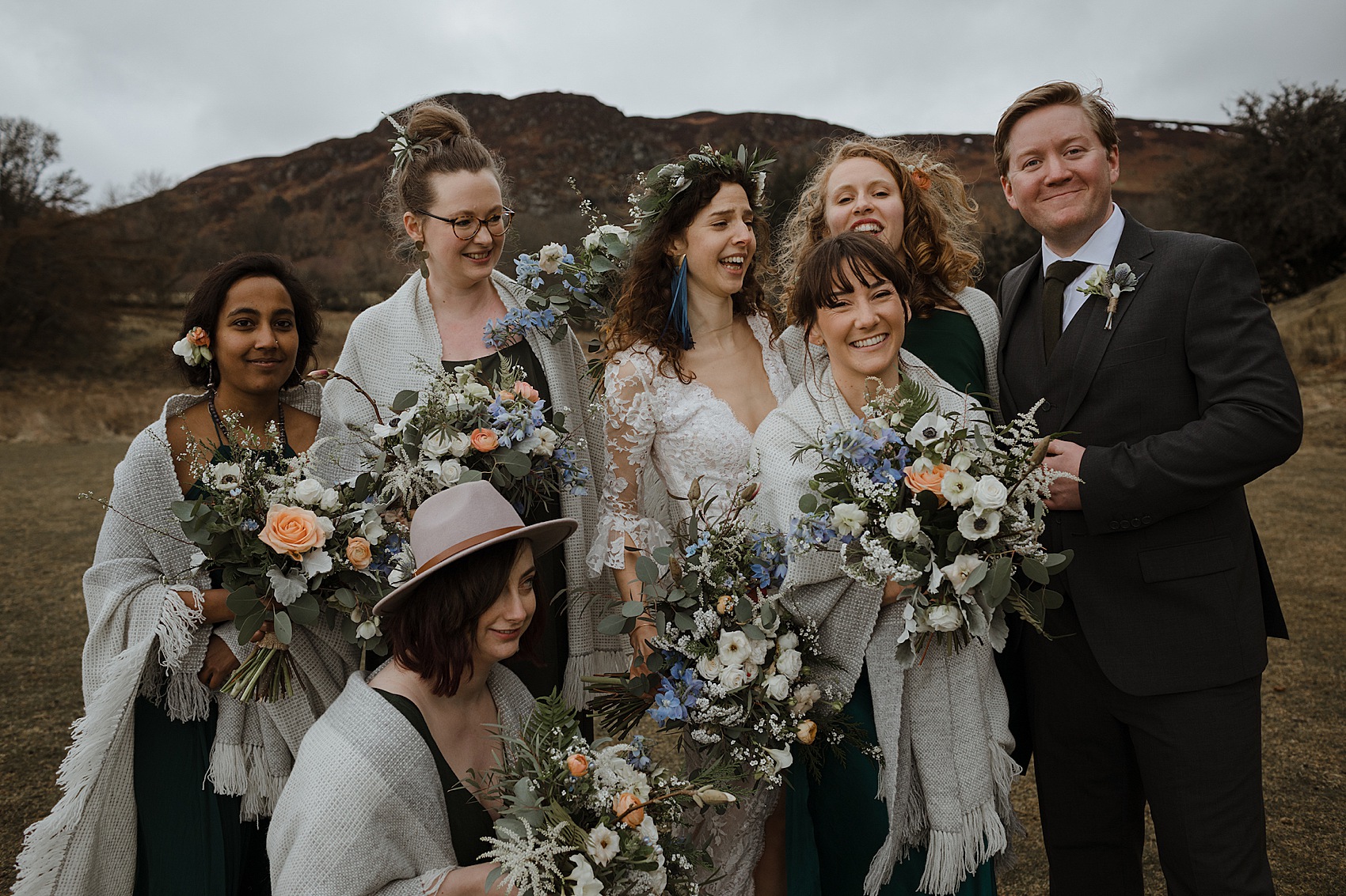 41 Nature inspired Scottish outdoor wedding
