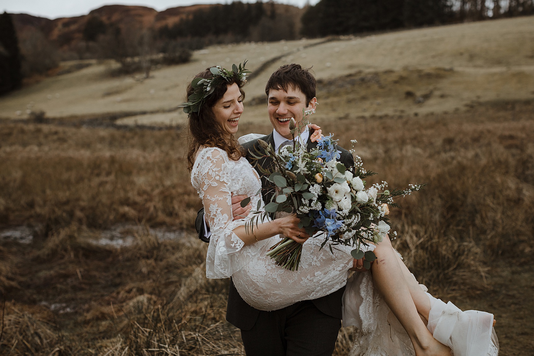 46 Nature inspired Scottish outdoor wedding