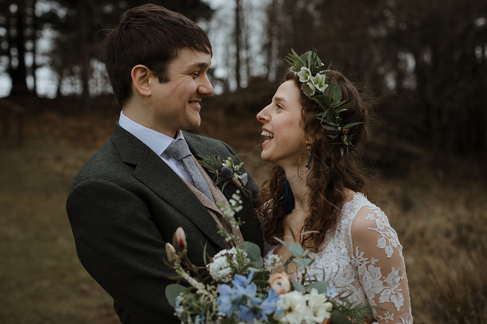 54 Nature inspired Scottish outdoor wedding