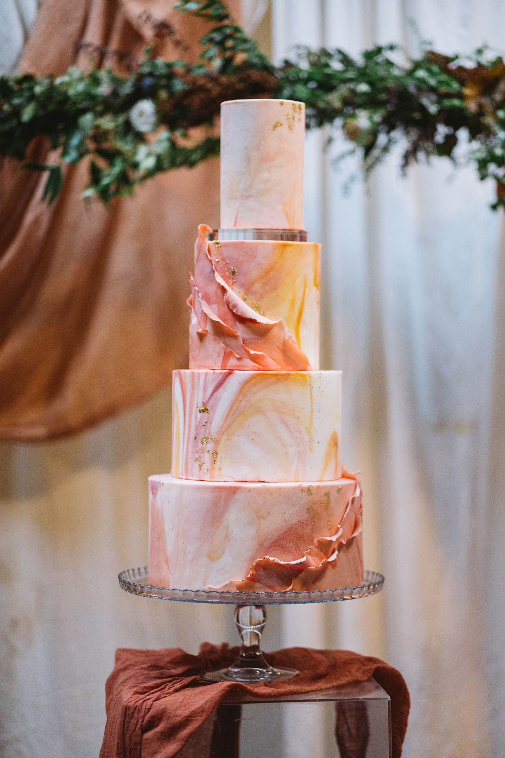 Orange Moon modern contemporary wedding inspiration 62
