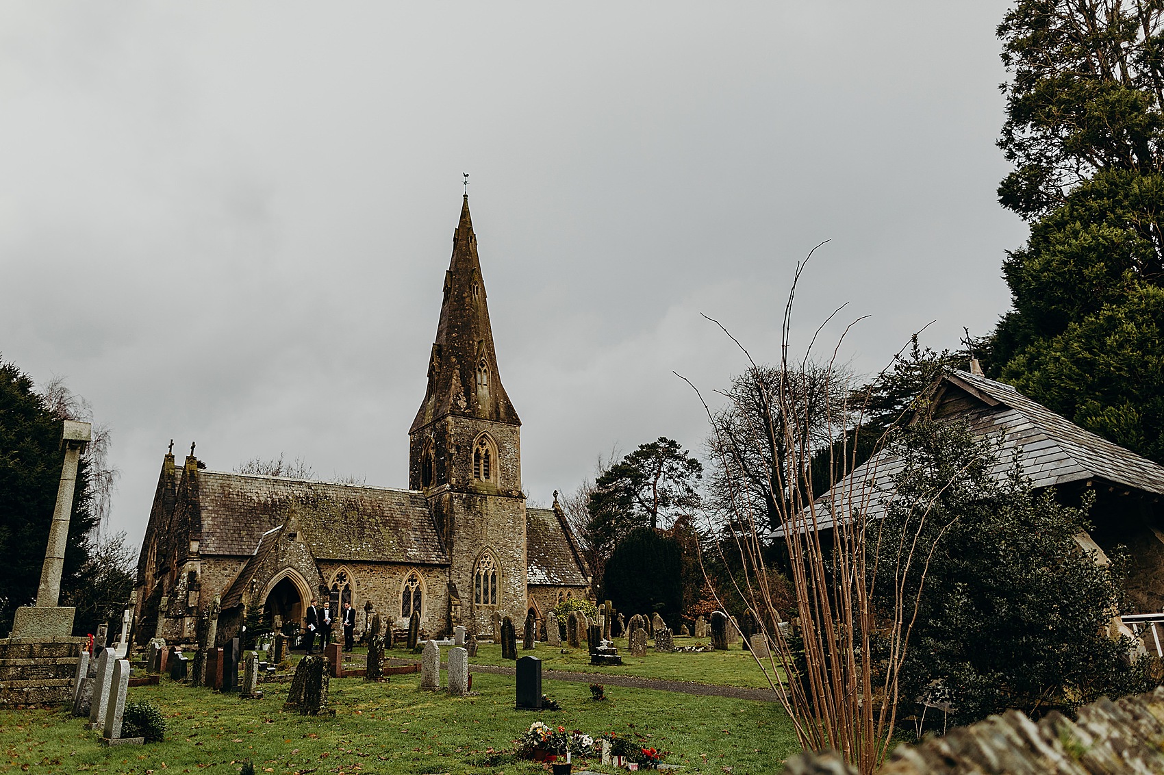 Anran Devon Glasshouse Wedding Justin Alexander bride 22