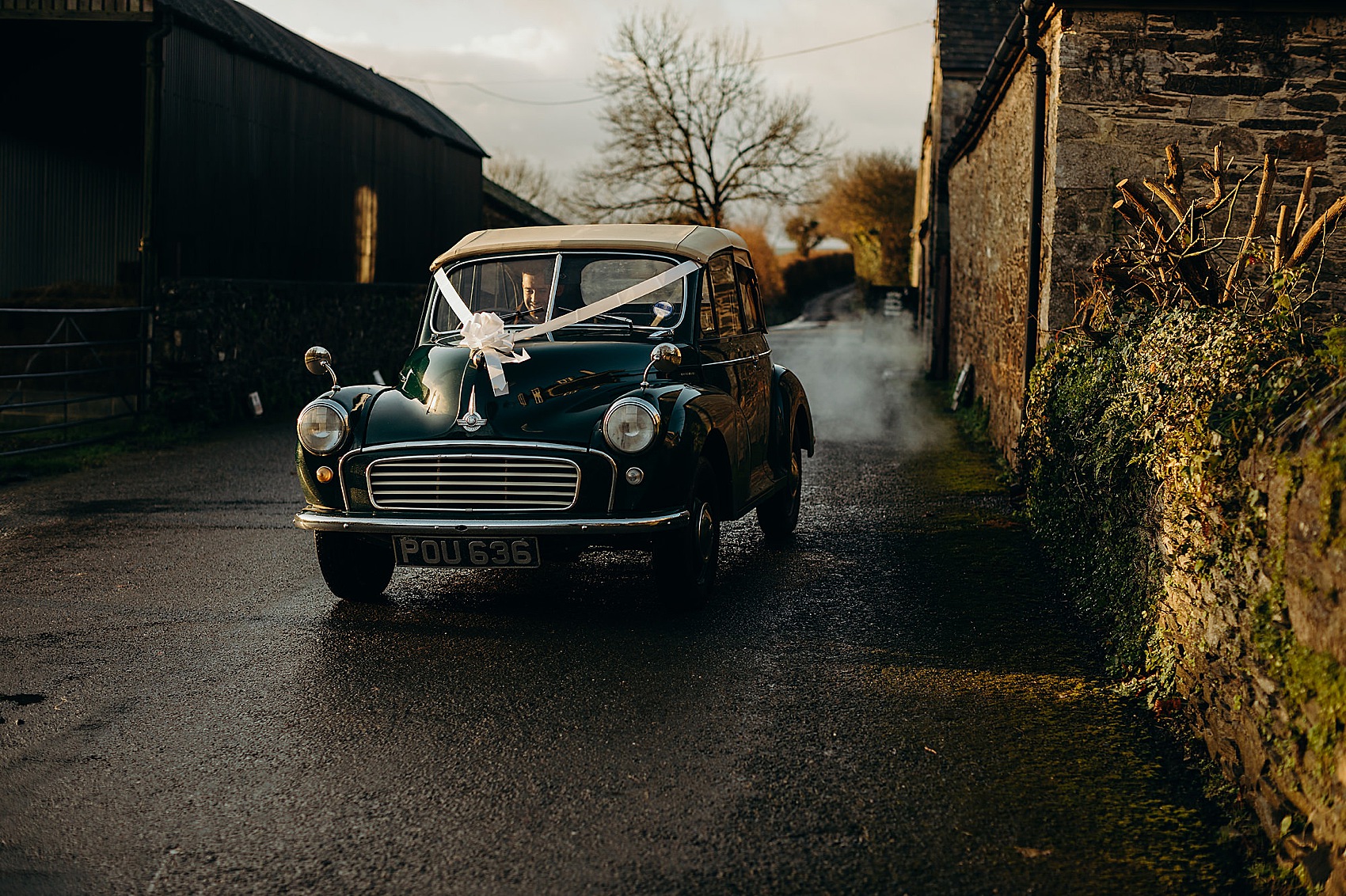 Anran Devon Glasshouse Wedding Justin Alexander bride 3