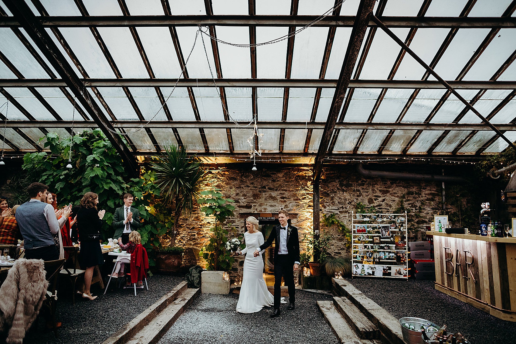 Anran Devon Glasshouse Wedding Justin Alexander bride 78