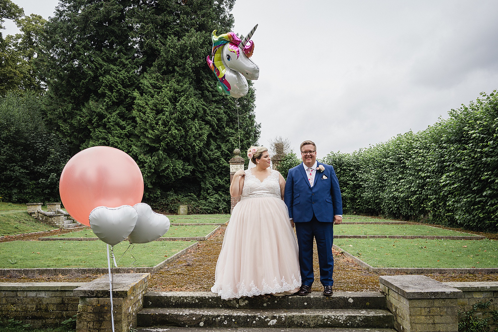 Balloon filled wedding 49