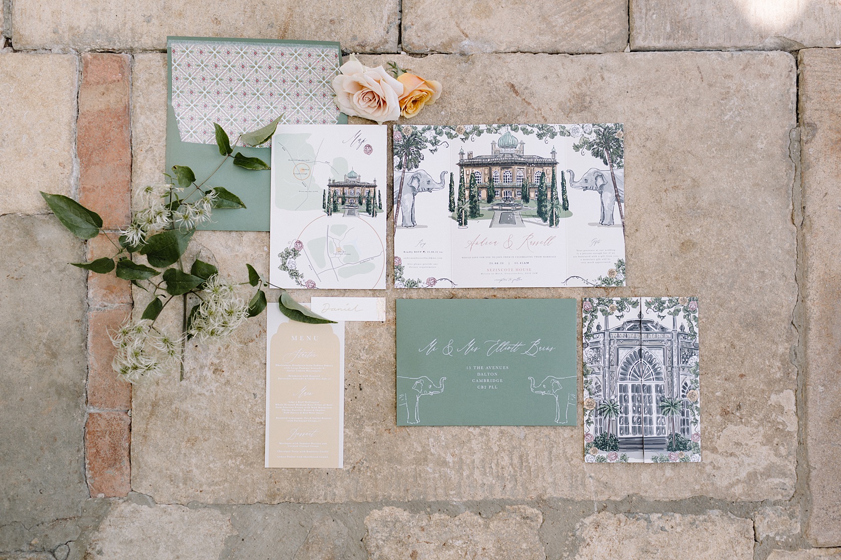 Diverse wedding editorial Sezincote 5 1