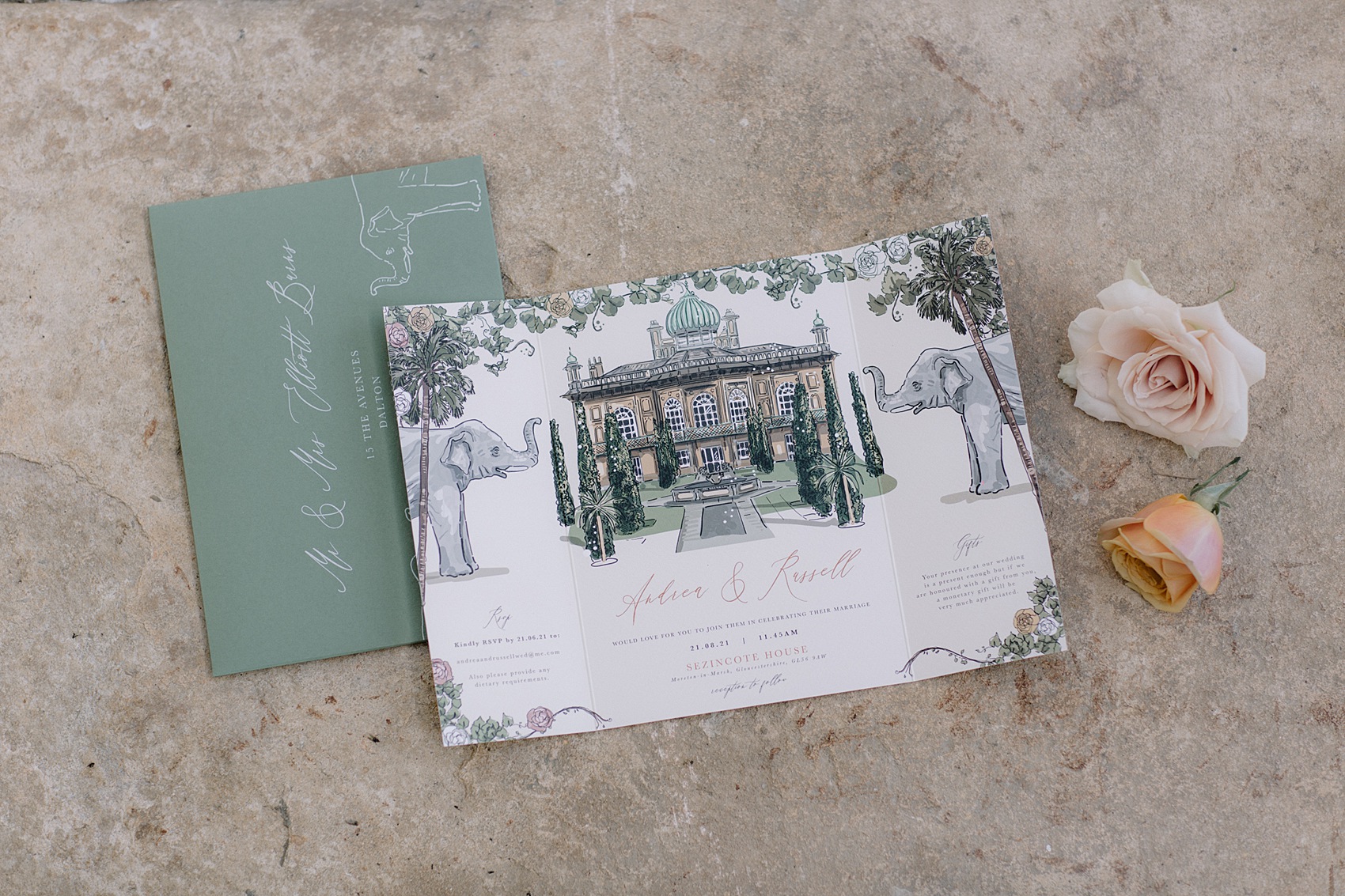 Diverse wedding editorial Sezincote 7 1