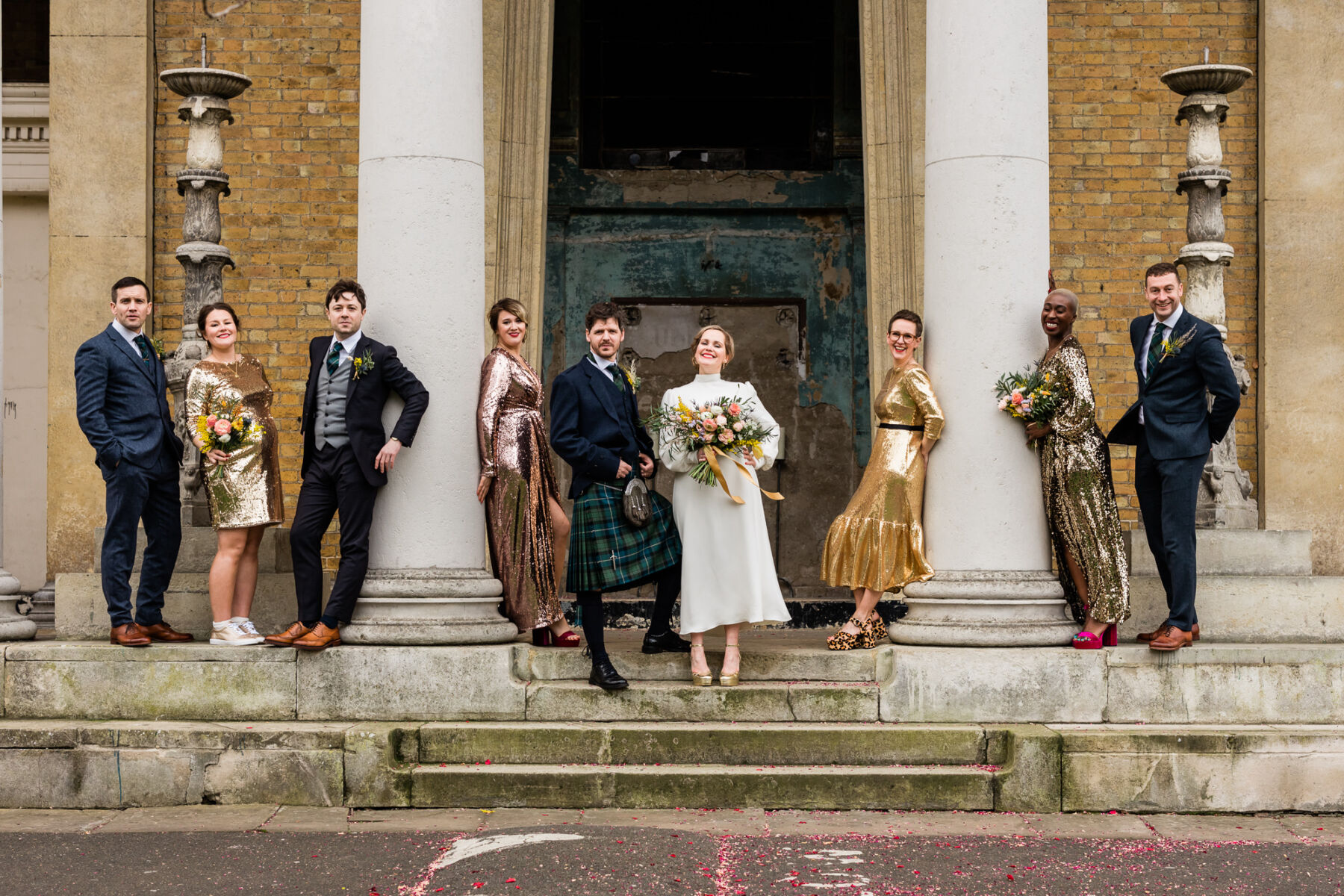 A Colourful Late Winter Wedding With a Working Mens Club Vibe & Elvis Impersonator 6 EmilyDave539EclectionAsylum wedding