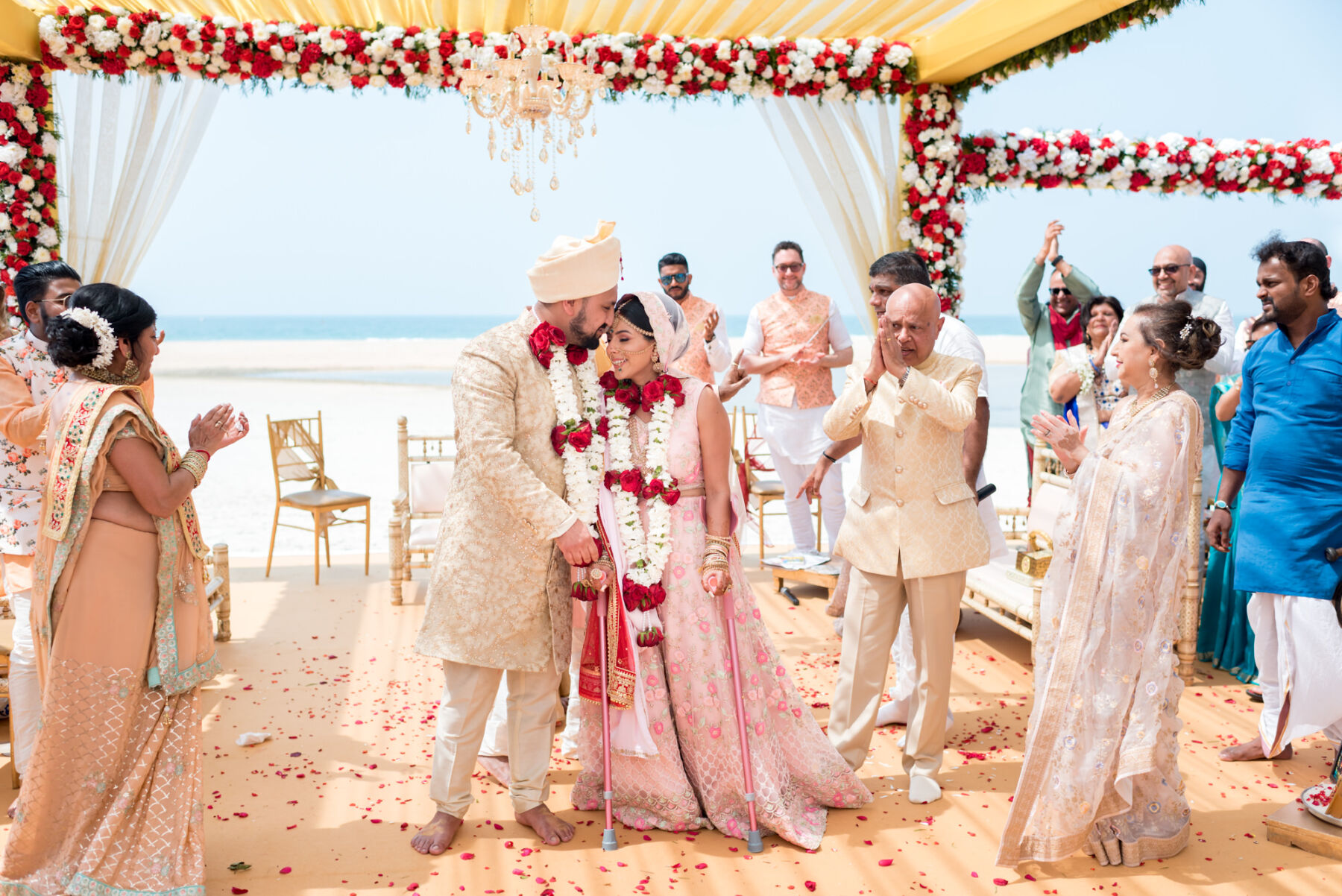 A Hindu Wedding In Goa With Holy Fire