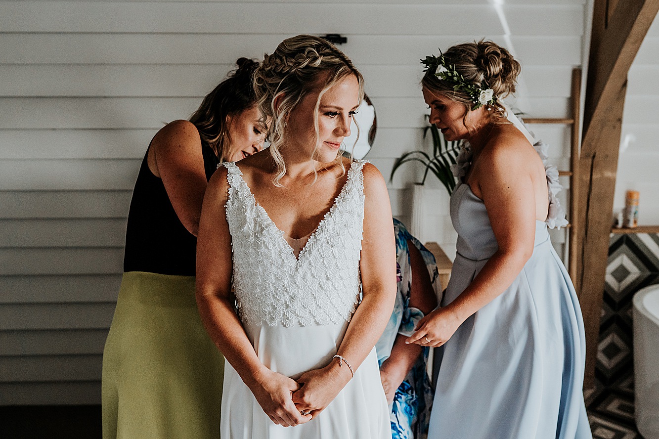 Tunnels Beaches Wedding Pink Ombre Wedding Dress 17