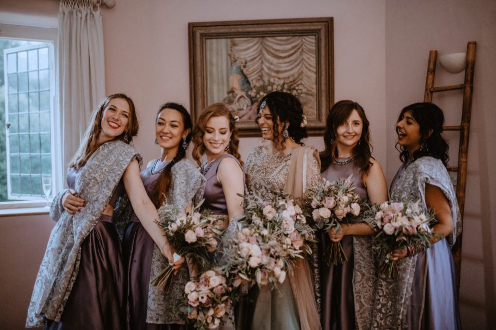 A Modern, Multicultural & Rainy Autumn Wedding at Voewood in the Norfolk Countryside 8 modern multi cultural wedding voewood