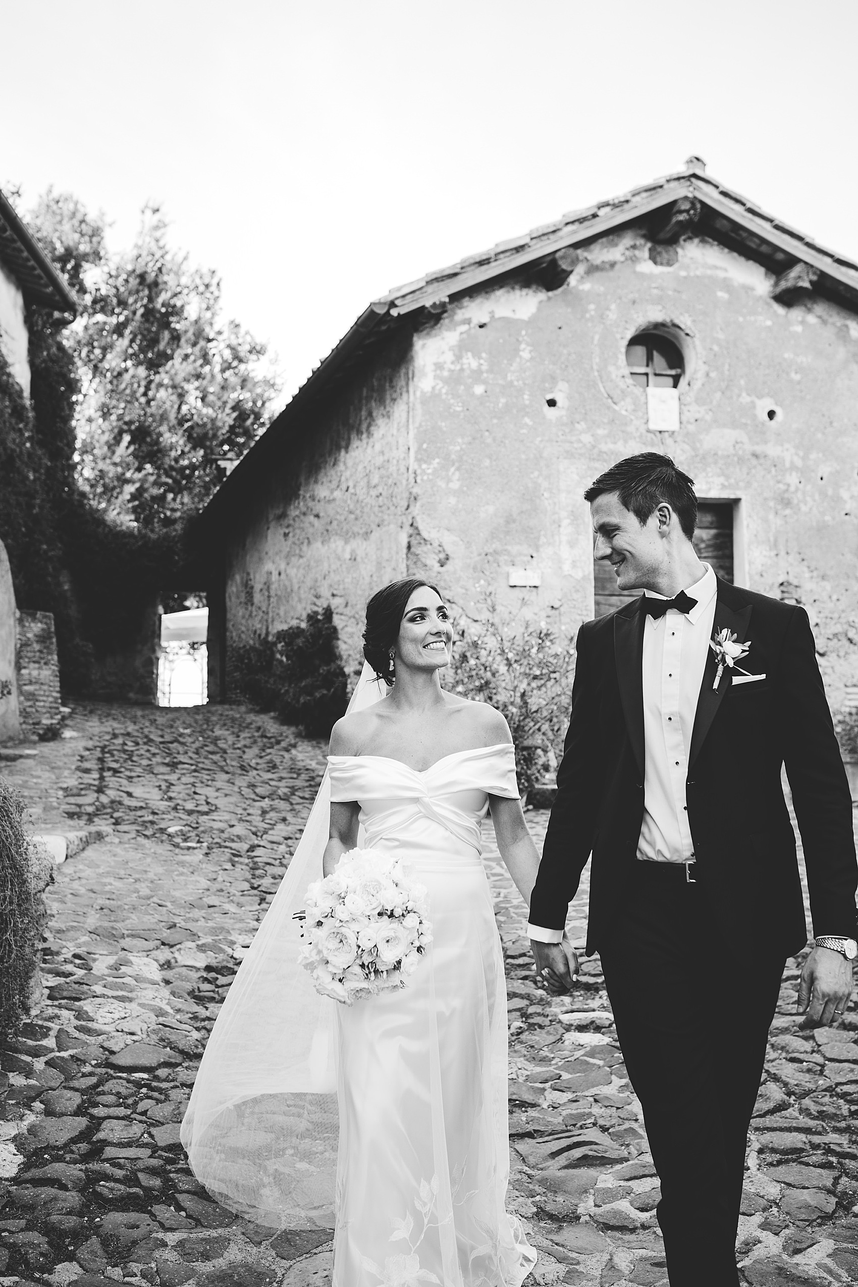 22 Halfpenny London bride Rome wedding