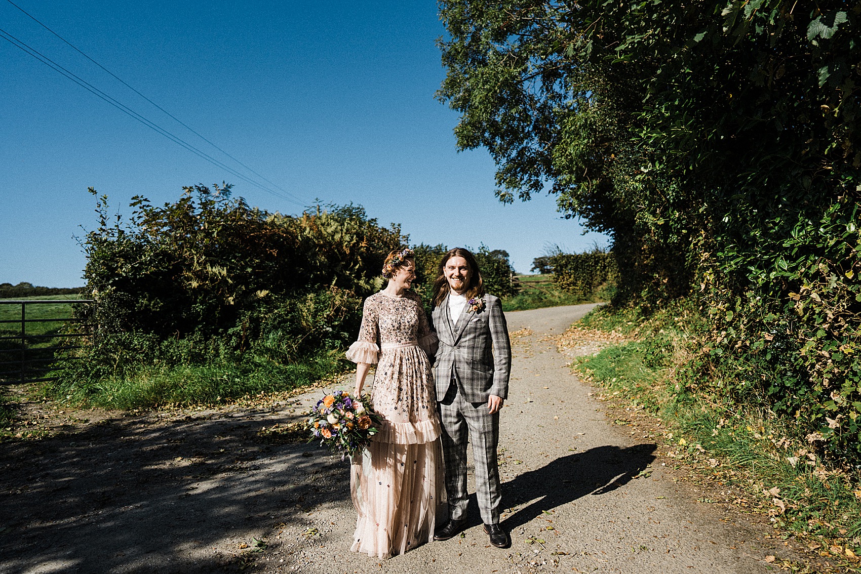 25 Needle Thread bride barn wedding Devon