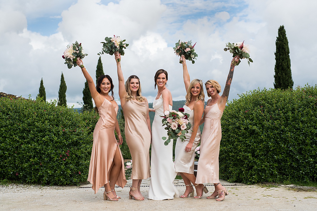 27 Tuscany wedding Vera Wang