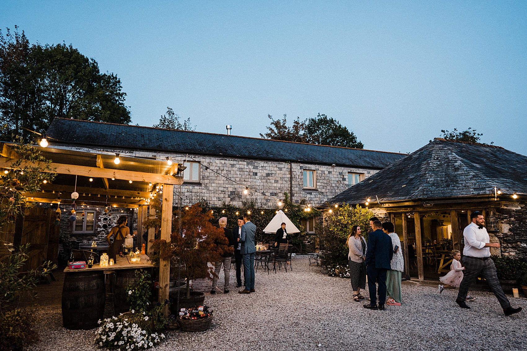 4 Needle Thread bride barn wedding Devon