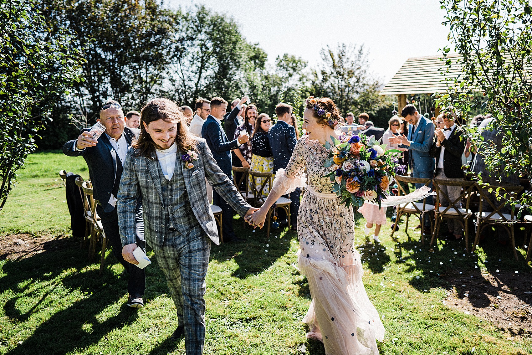 43 Needle Thread bride barn wedding Devon