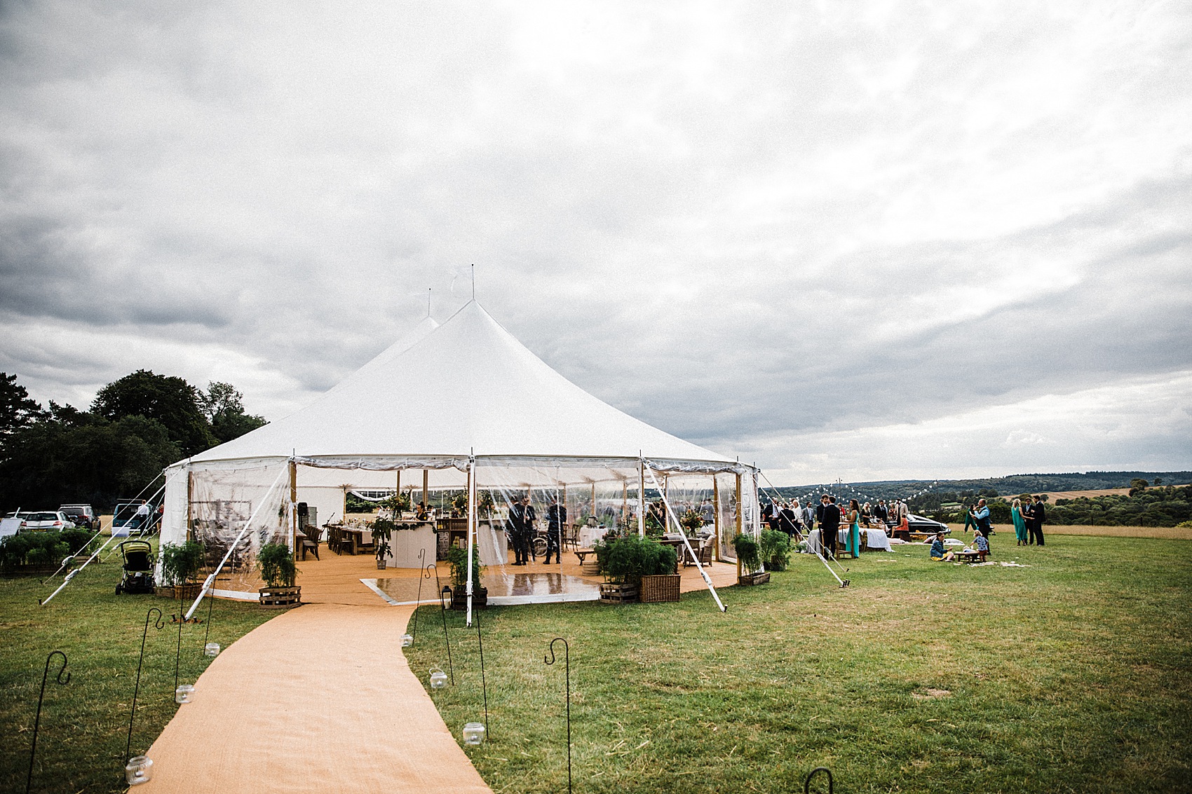 45 Henley on Thames wedding tent reception