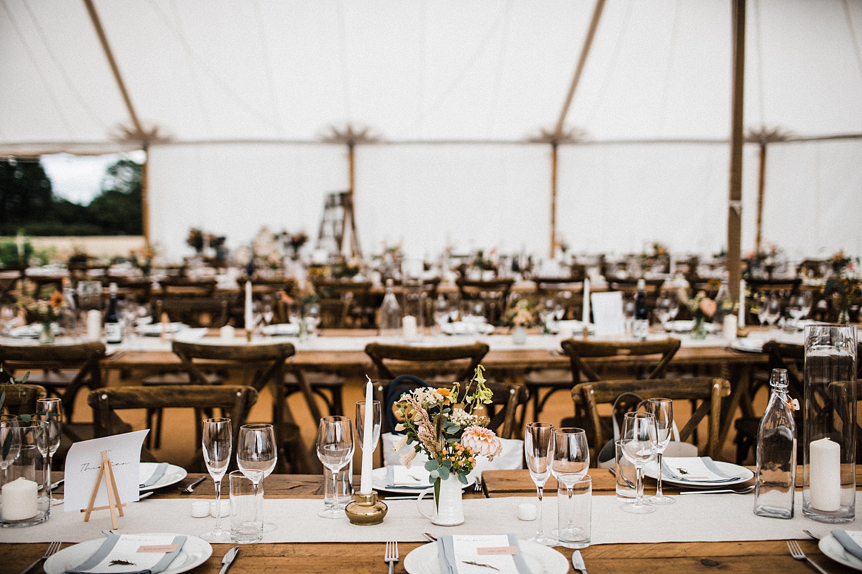 47 Henley on Thames wedding tent reception