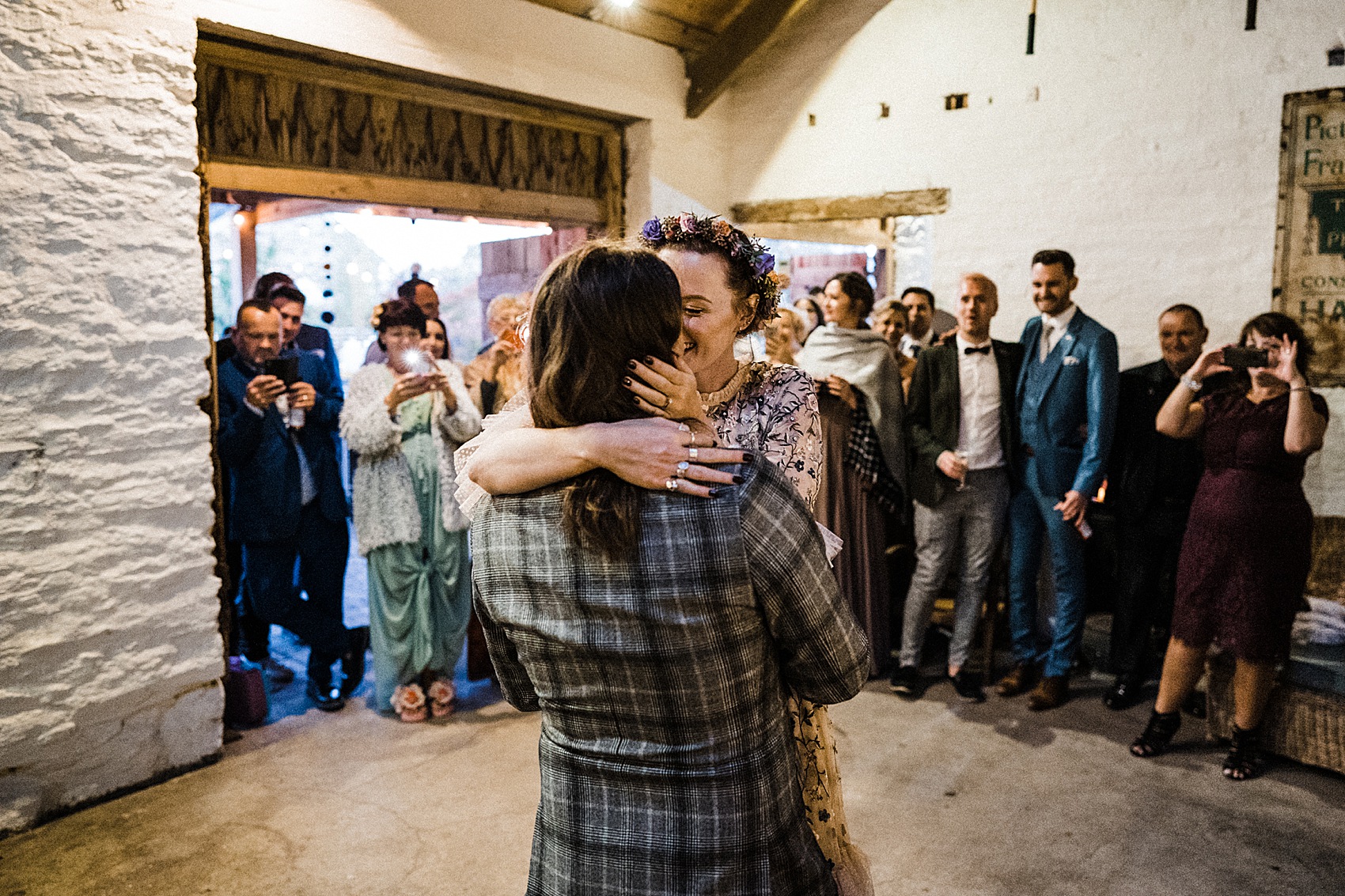 5 Needle Thread bride barn wedding Devon