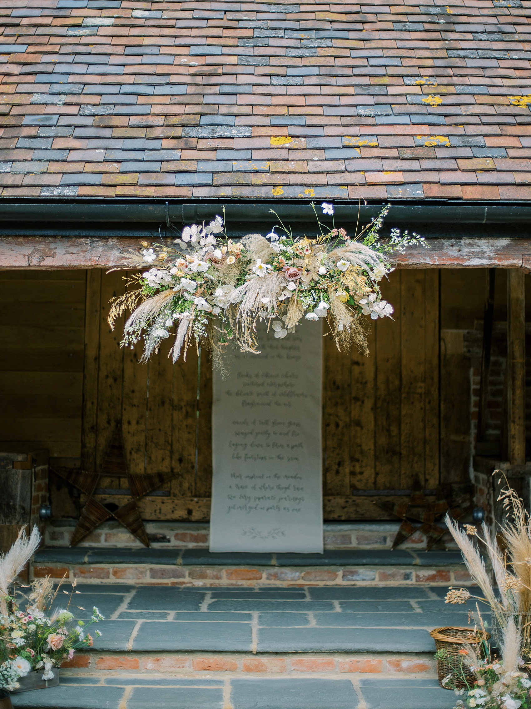 55 Wedding prairie barn yard vibes