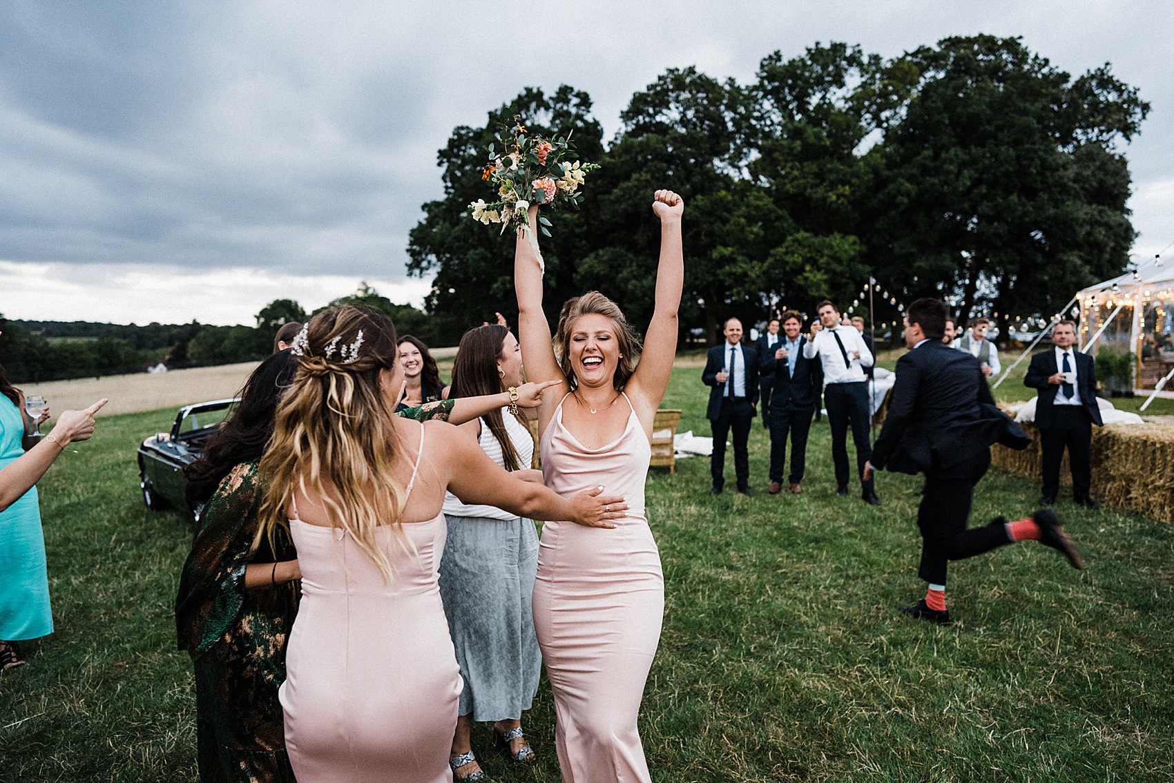 65 Henley on Thames wedding tent reception