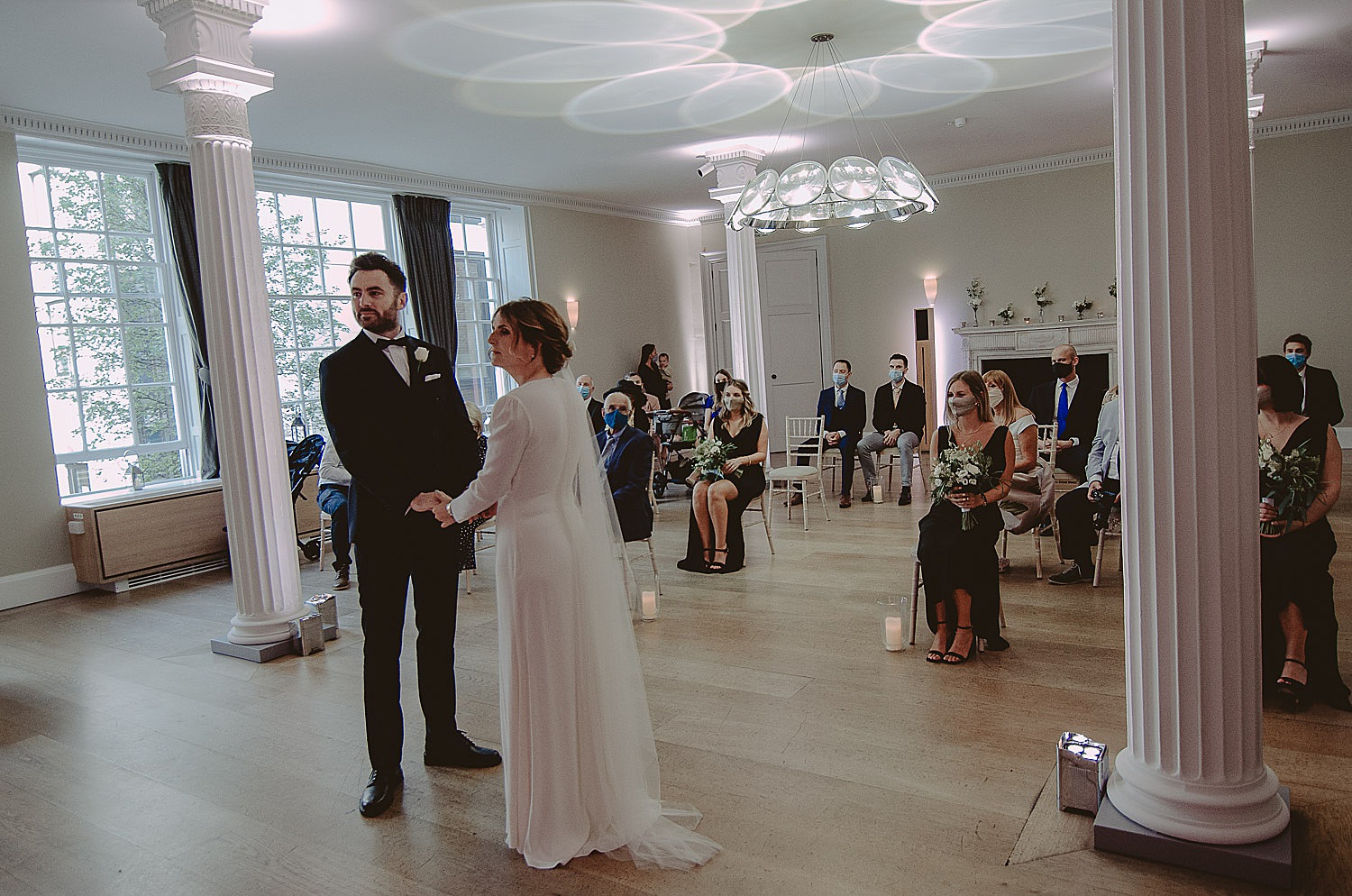 Intimate micro wedding RSA House London 18