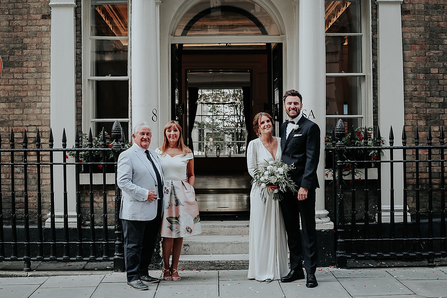 Intimate micro wedding RSA House London 24