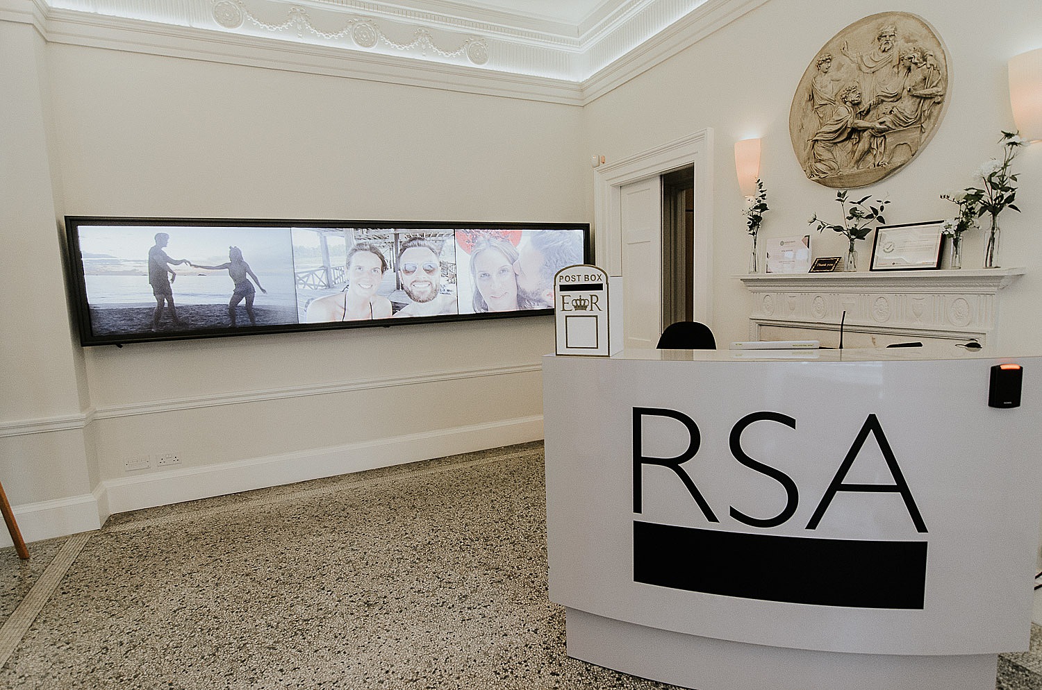 Intimate micro wedding RSA House London 7