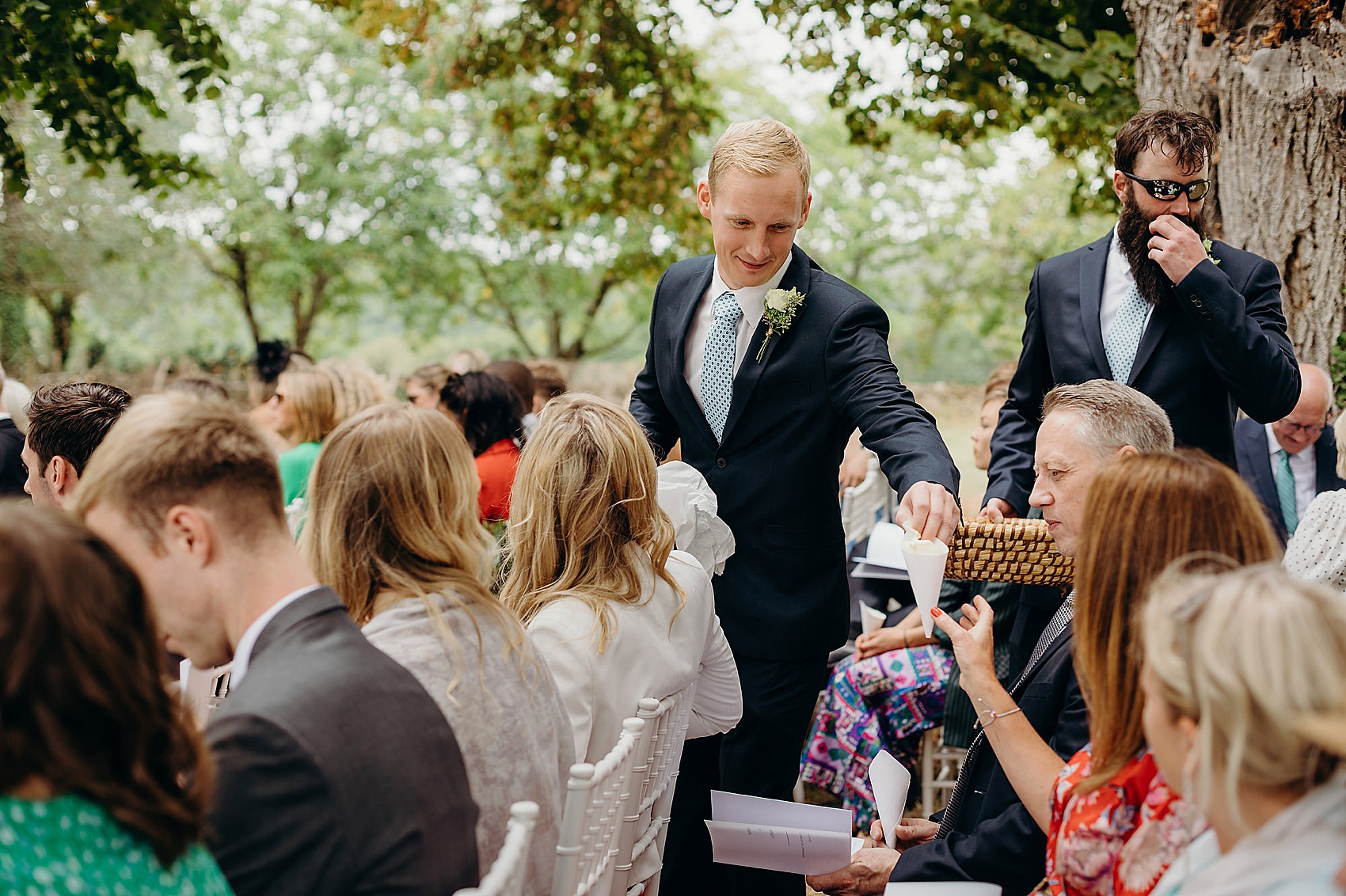 Suzanne Neville bride French Wedding 19